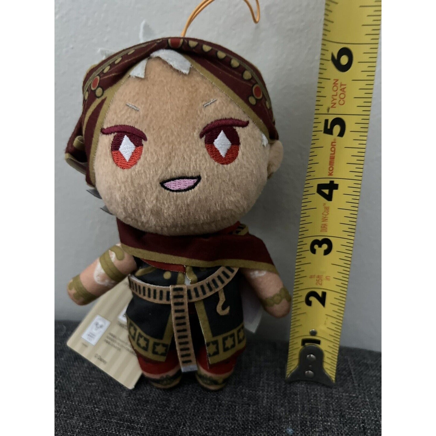 Twisted Wonderland Kalim Al Asim Plush 6" Mascot Stuffed Doll Scarabia New