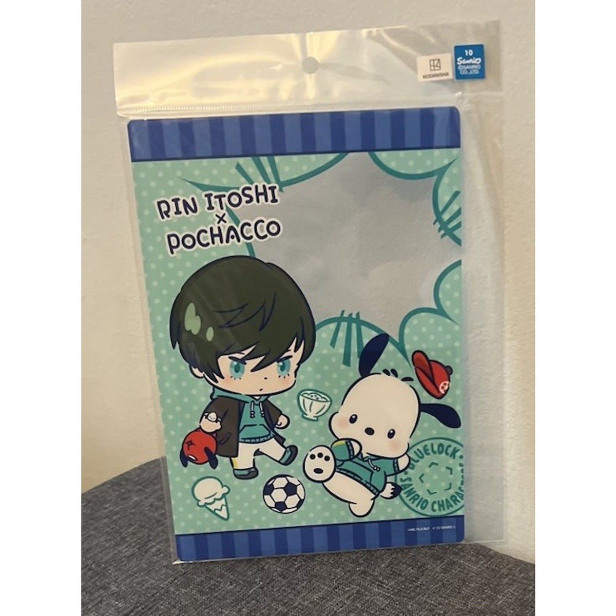 Blue Lock X Sanrio Collab Clear Hard Case Rin Itoshi Pochacco