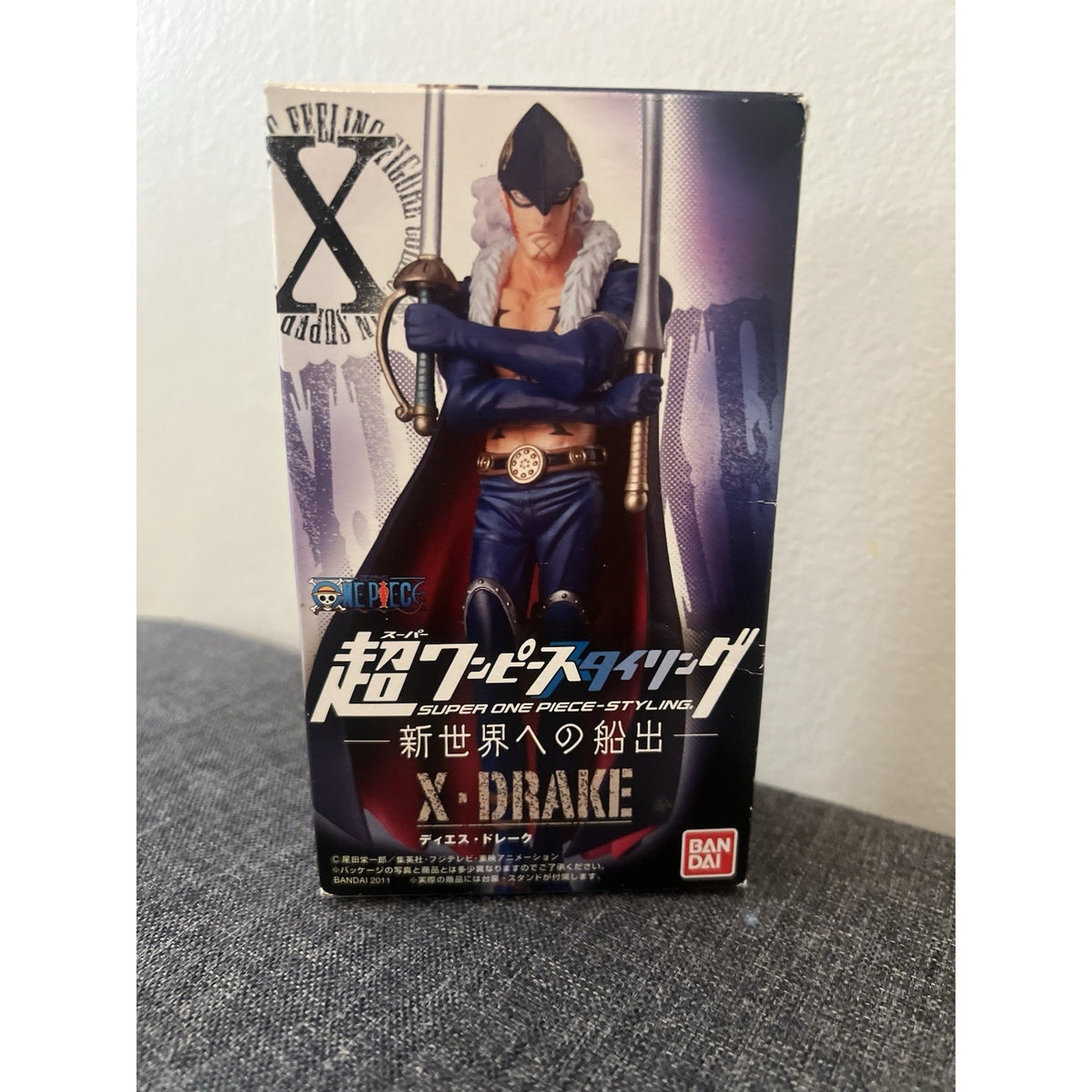 Bandai Super One Piece 5" Styling Figure New World Arc X Drake