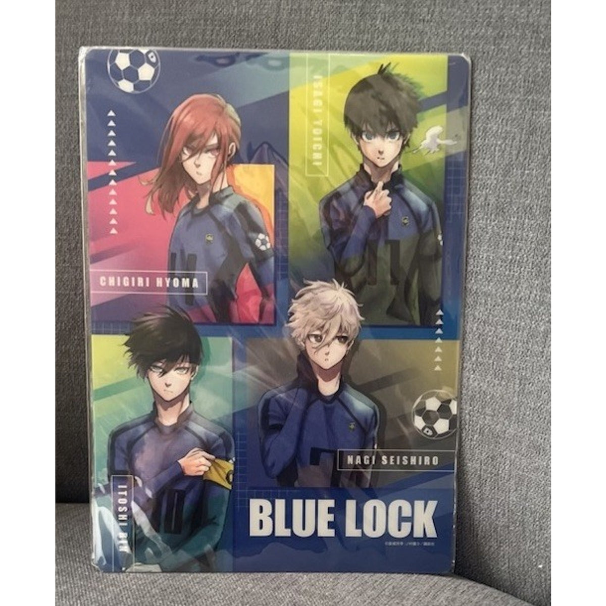 Blue Lock Plastic Sheet Itoshi Rin Nagi Bachira Kodansha