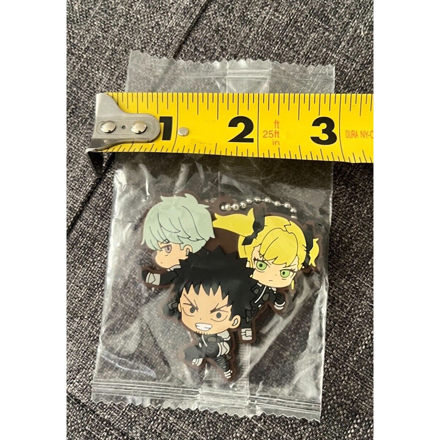 Kaiju No 8 Gashapon Rubber Charm Keychain Bandai Brand New US Seller