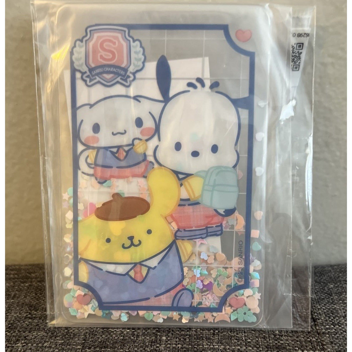 Sanrio Strawberry Newspaper No 664 Yumekira Pass Case Cinnamoroll Pochacco