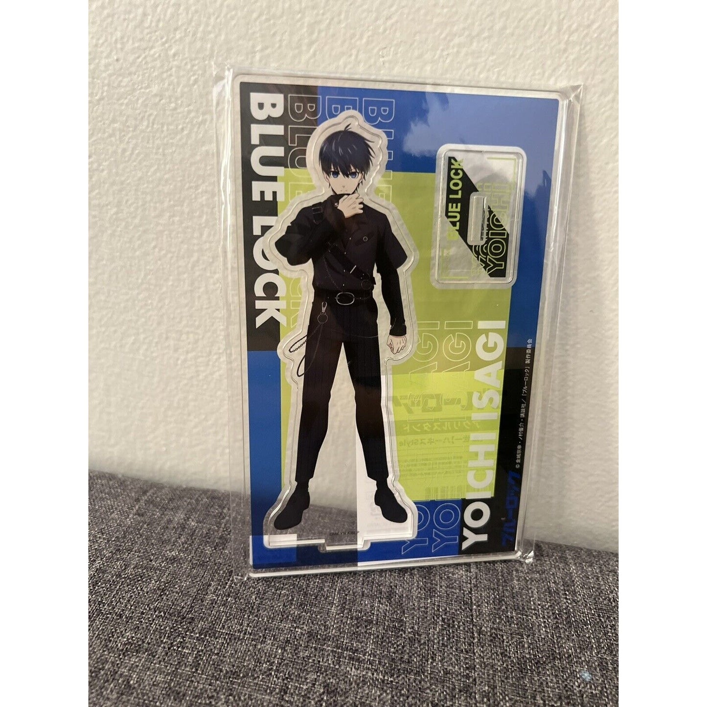 Blue Lock Yoichi Isagi Team Entertainment Harness Style Acrylic Stand Brand New