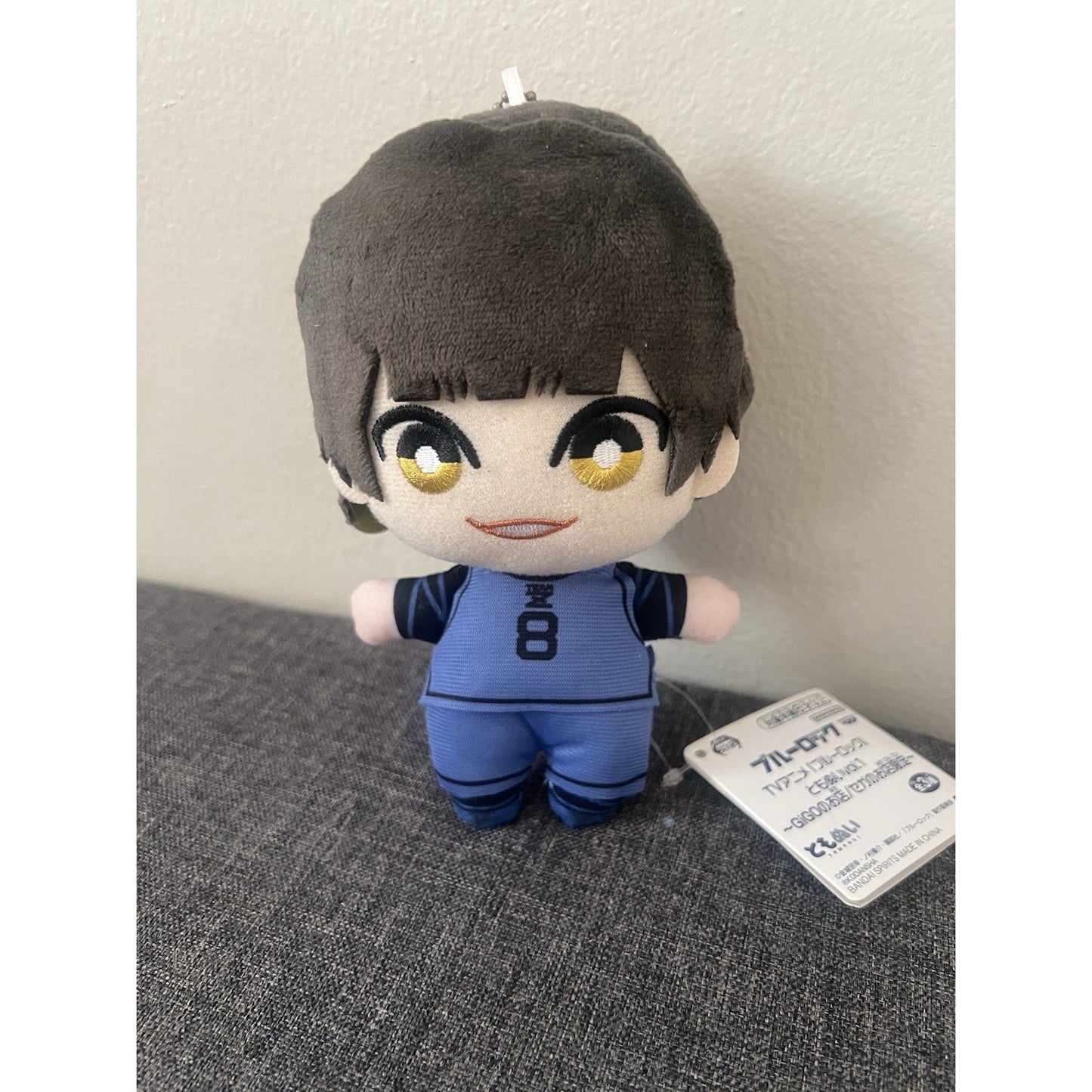 Blue Lock Meguru Bachira Tomonui Vol 1 Gigo Shop/Sega Store Exclusive Plush