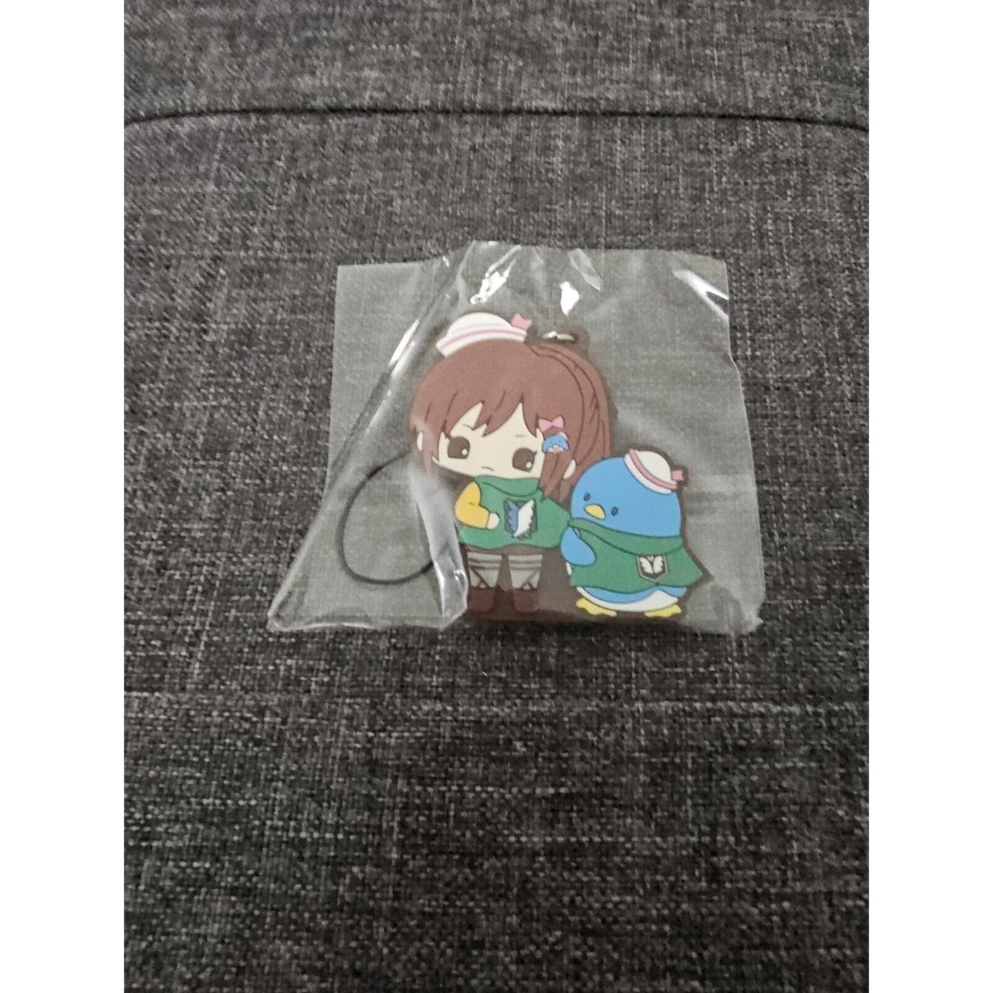 Attack On Titan Sanrio Collab Sasha Tuxedo Sam Rubber Charm