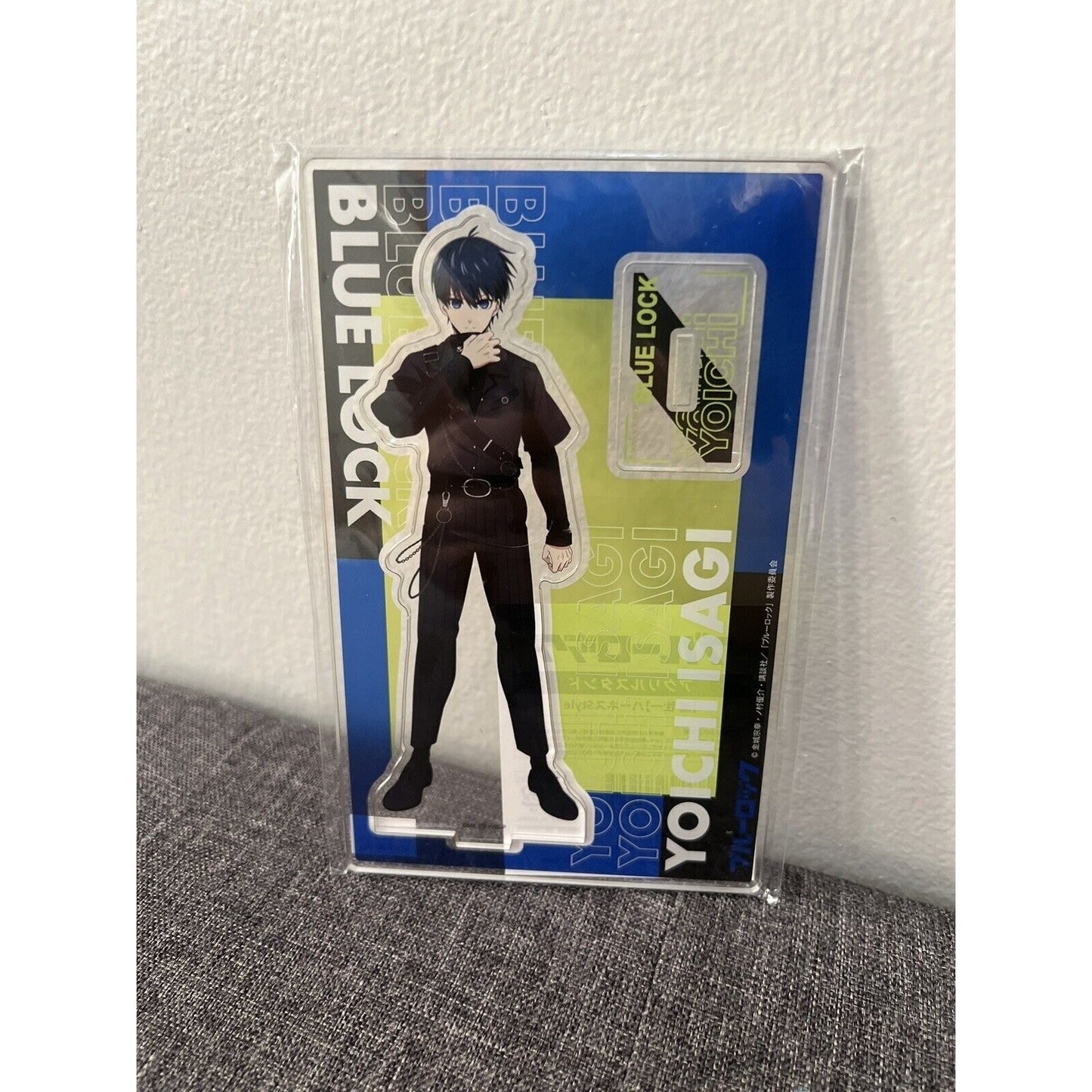 Blue Lock Yoichi Isagi Team Entertainment Harness Style Acrylic Stand Brand New