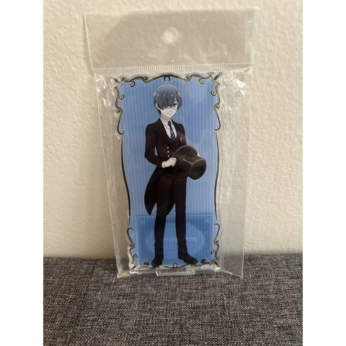 Black Butler Boarding School Arc Ciel Phantomhive License Agent Acrylic Stand