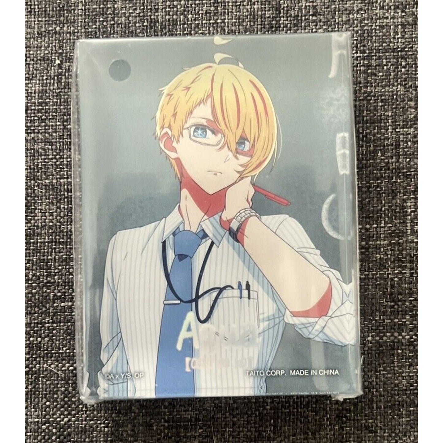 Oshi No Ko Aqua Hoshino Lottery Actors X Acrylic Block Taito Brand New US Seller