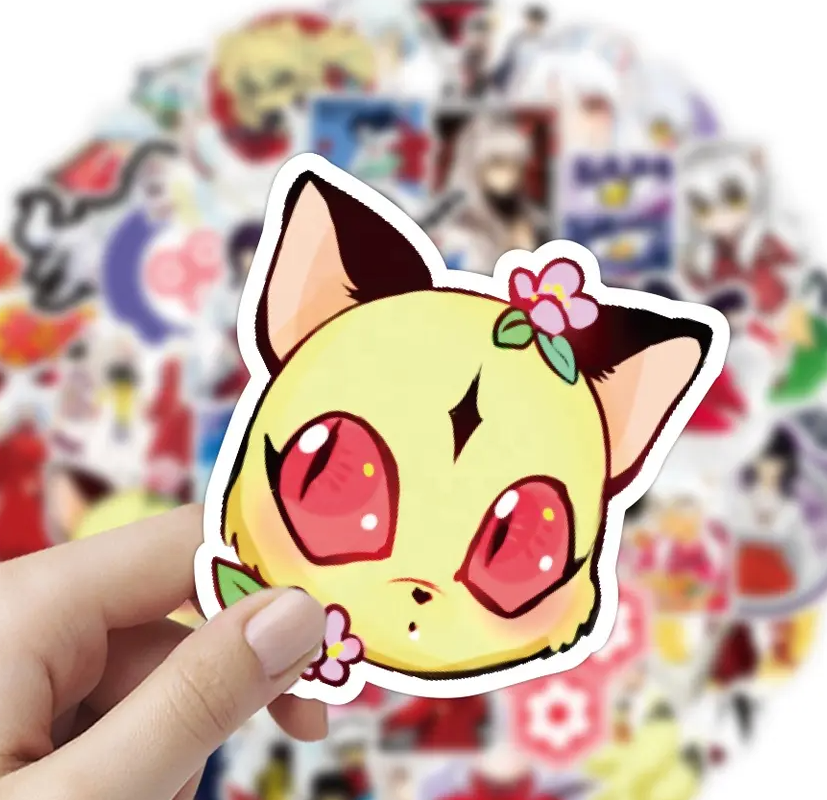 Inuyasha Anime 50 Piece Sticker Set