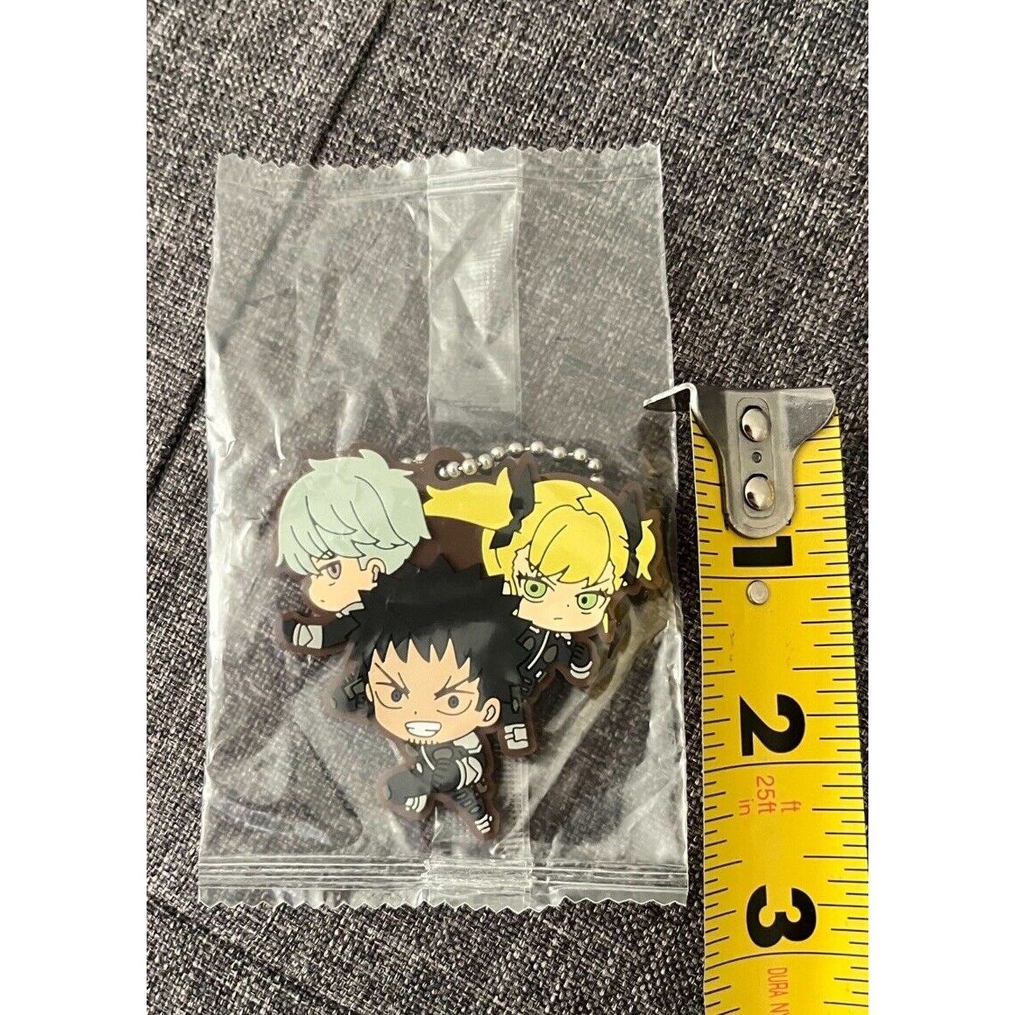 Kaiju No 8 Gashapon Rubber Charm Keychain Bandai Brand New US Seller