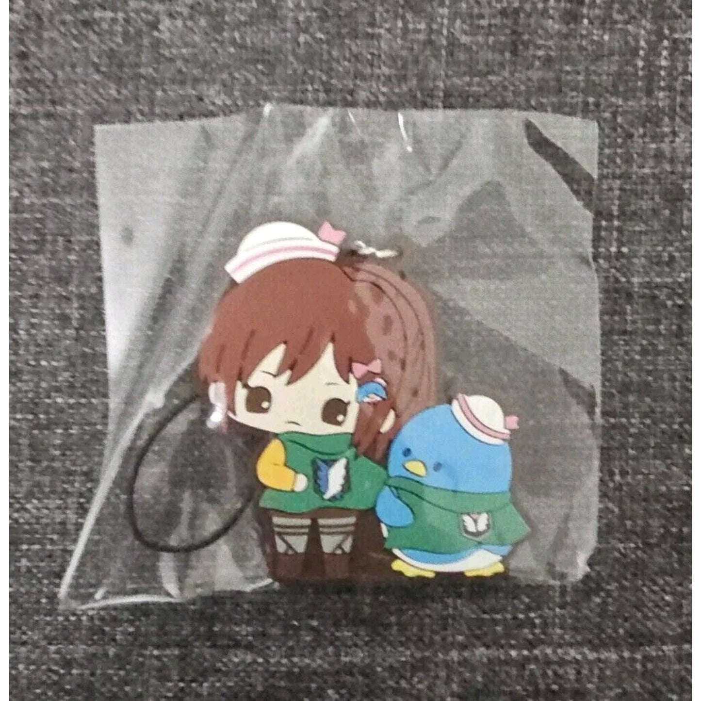 Attack On Titan Sanrio Collab Sasha Tuxedo Sam Rubber Charm