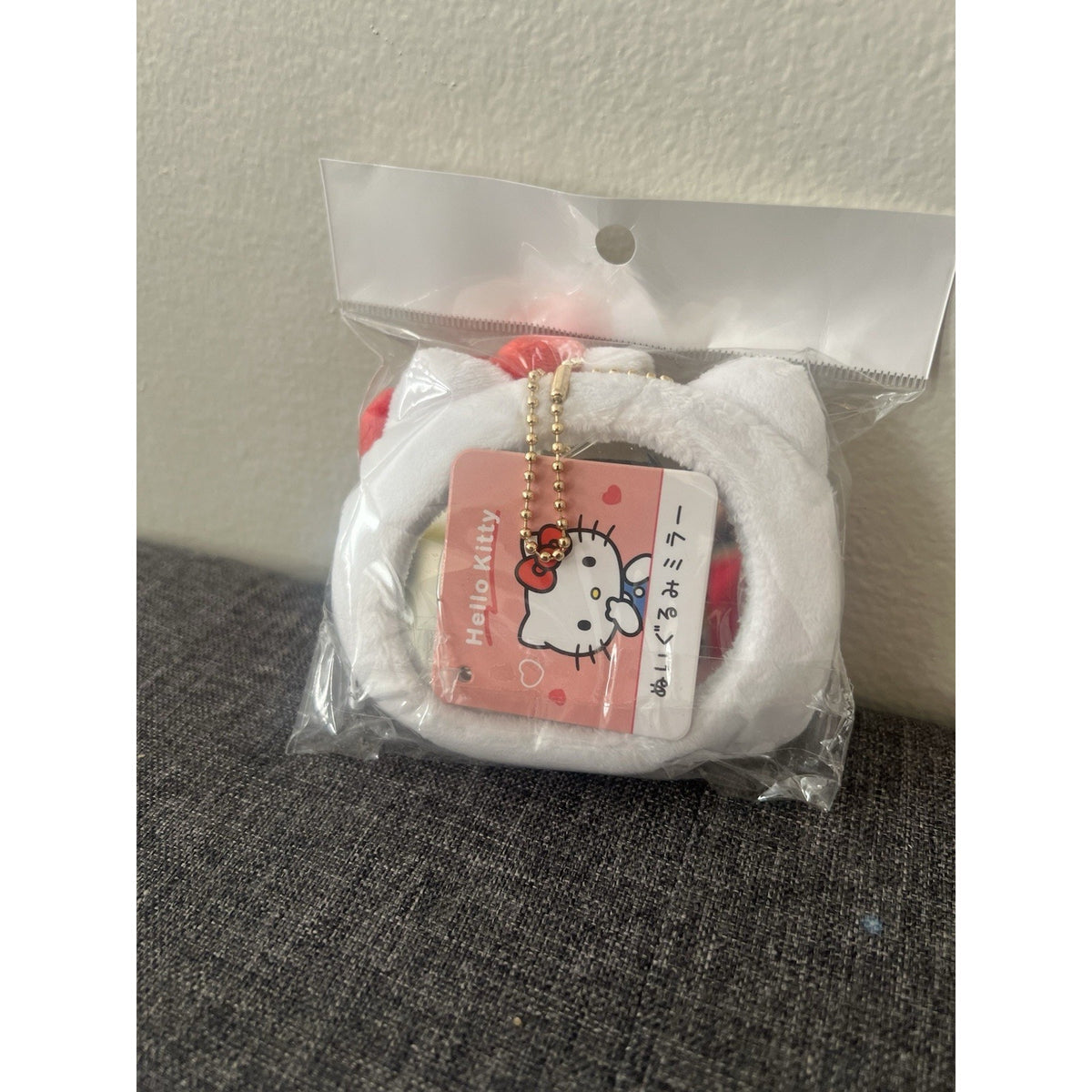 Sanrio Hello Kitty Toy Mirror Stuffed Plush