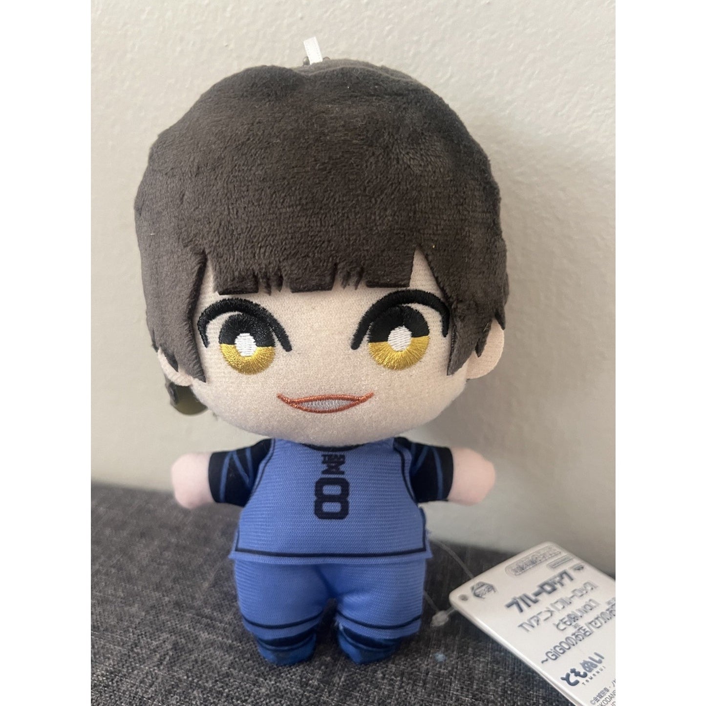 Blue Lock Meguru Bachira Tomonui Vol 1 Gigo Shop/Sega Store Exclusive Plush