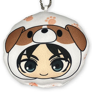 Attack On Titan Eren Yeager Animarukko Plush Keychain