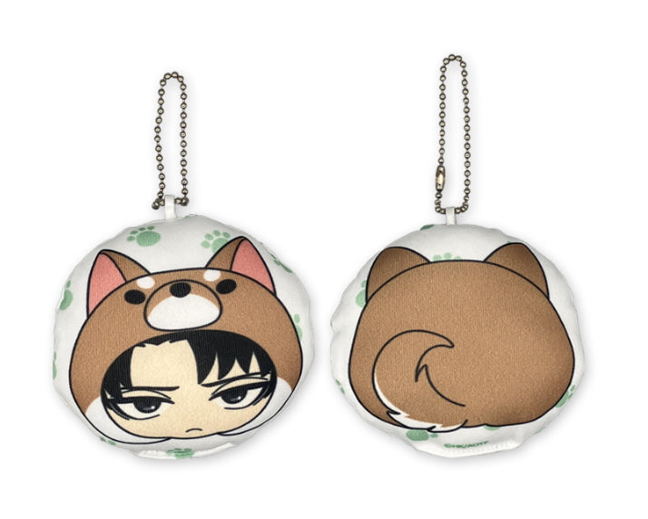 Attack On Titan Levi Ackerman Animarukko Plush Keychain