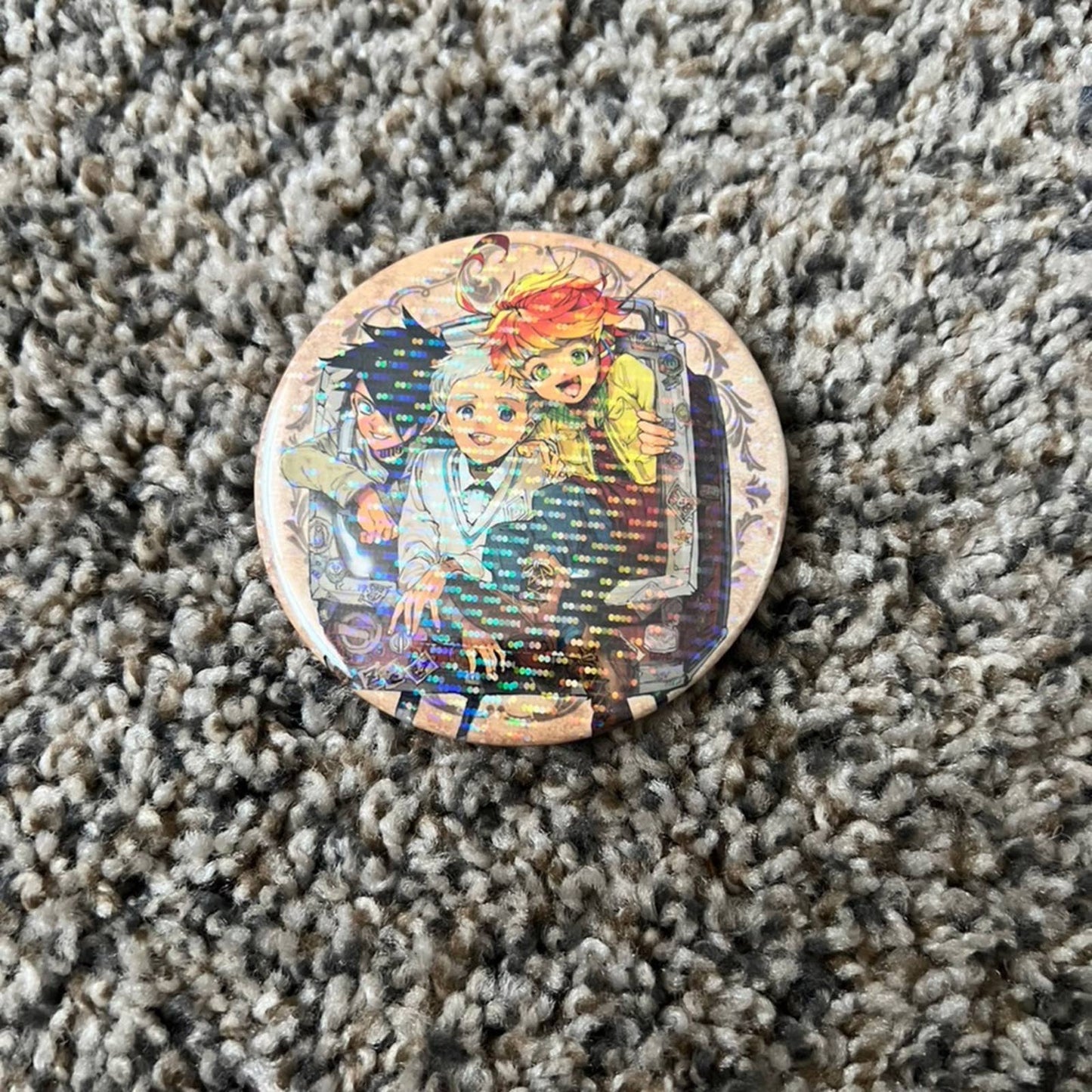 Promised Neverland Anime Can Badge