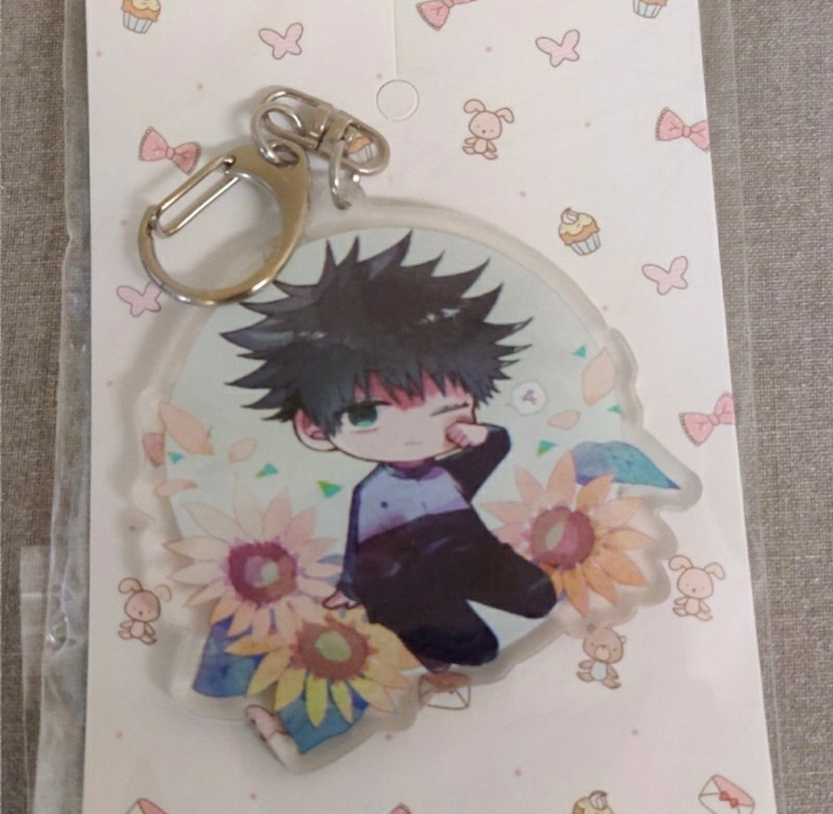 Jujutsu Kaisen Megumi Anime Acrylic Keychain Charm