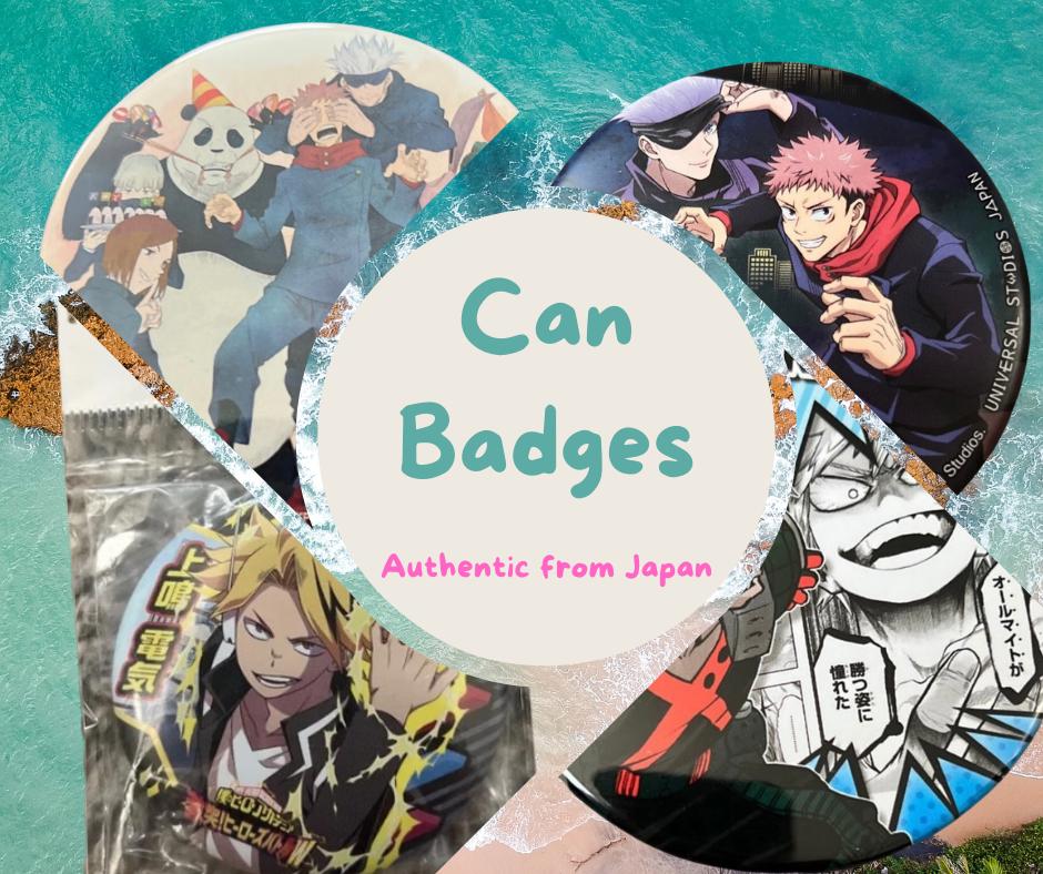 Anime Can Badge Pin