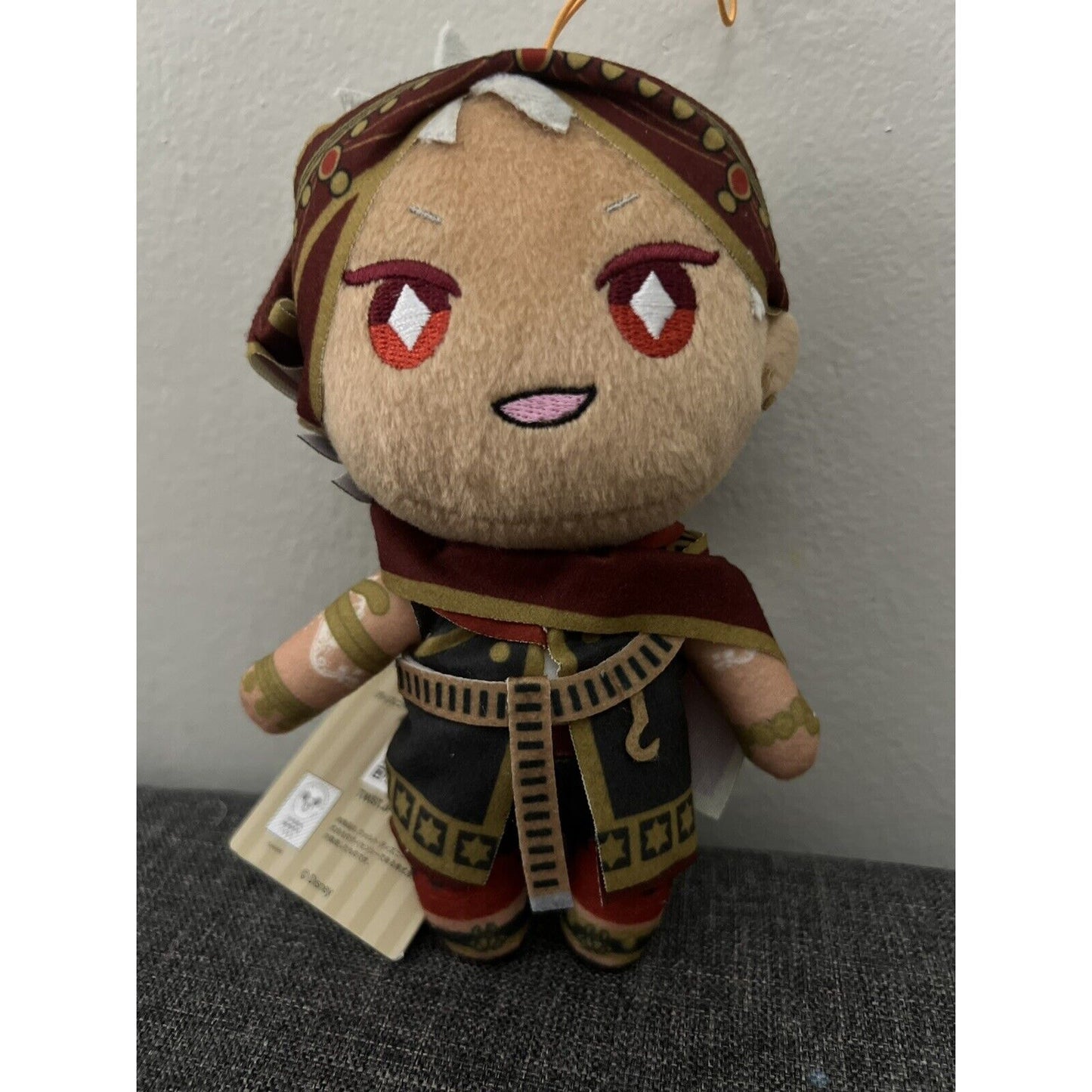 Twisted Wonderland Kalim Al Asim Plush 6" Mascot Stuffed Doll Scarabia New