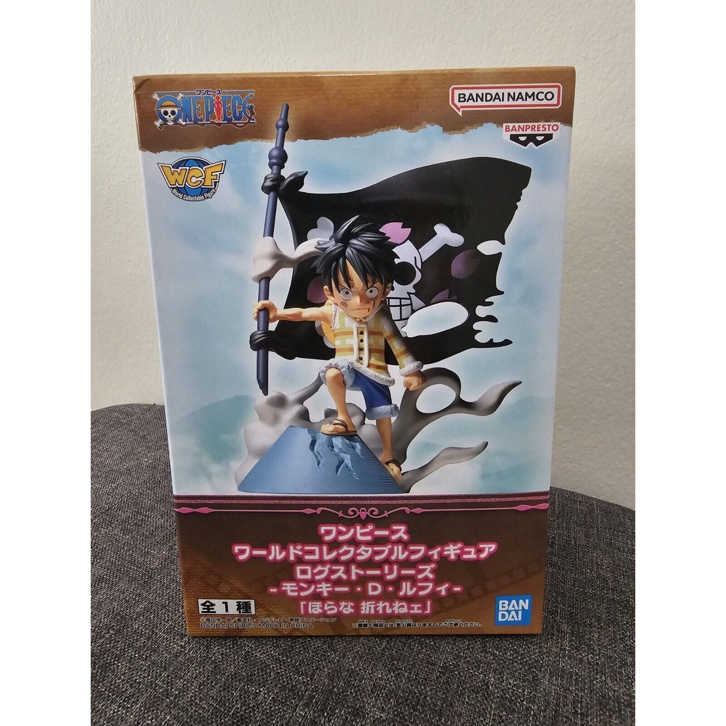 ONE PIECE WCF World Collectable Figure Log Stories Monkey D Luffy Japan Import