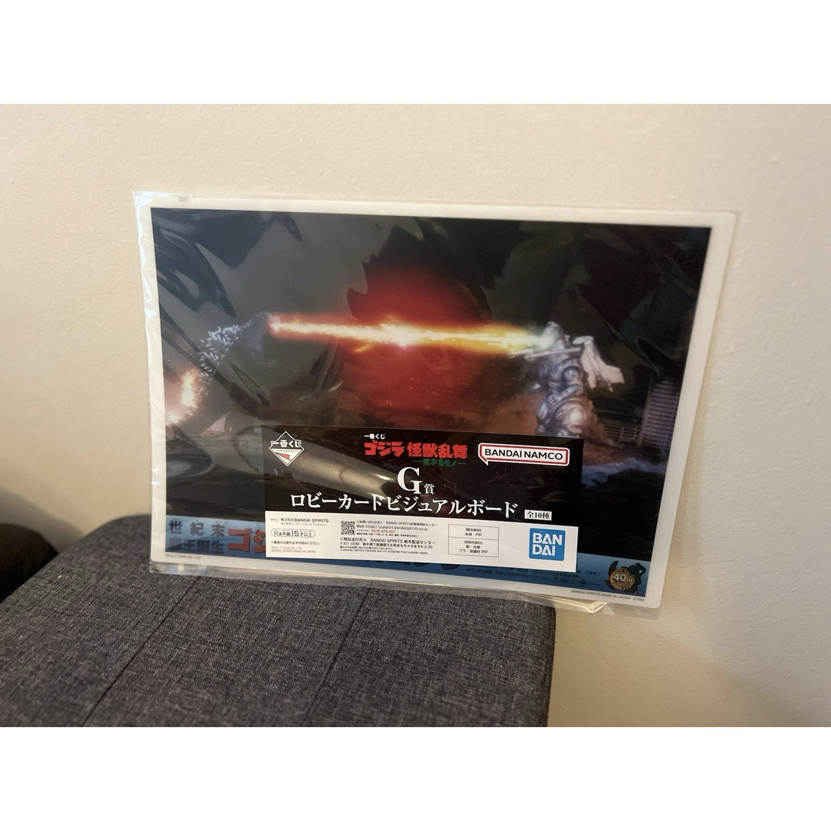 Godzilla Vs Mechagodzilla Ichiban Kuji Art Print