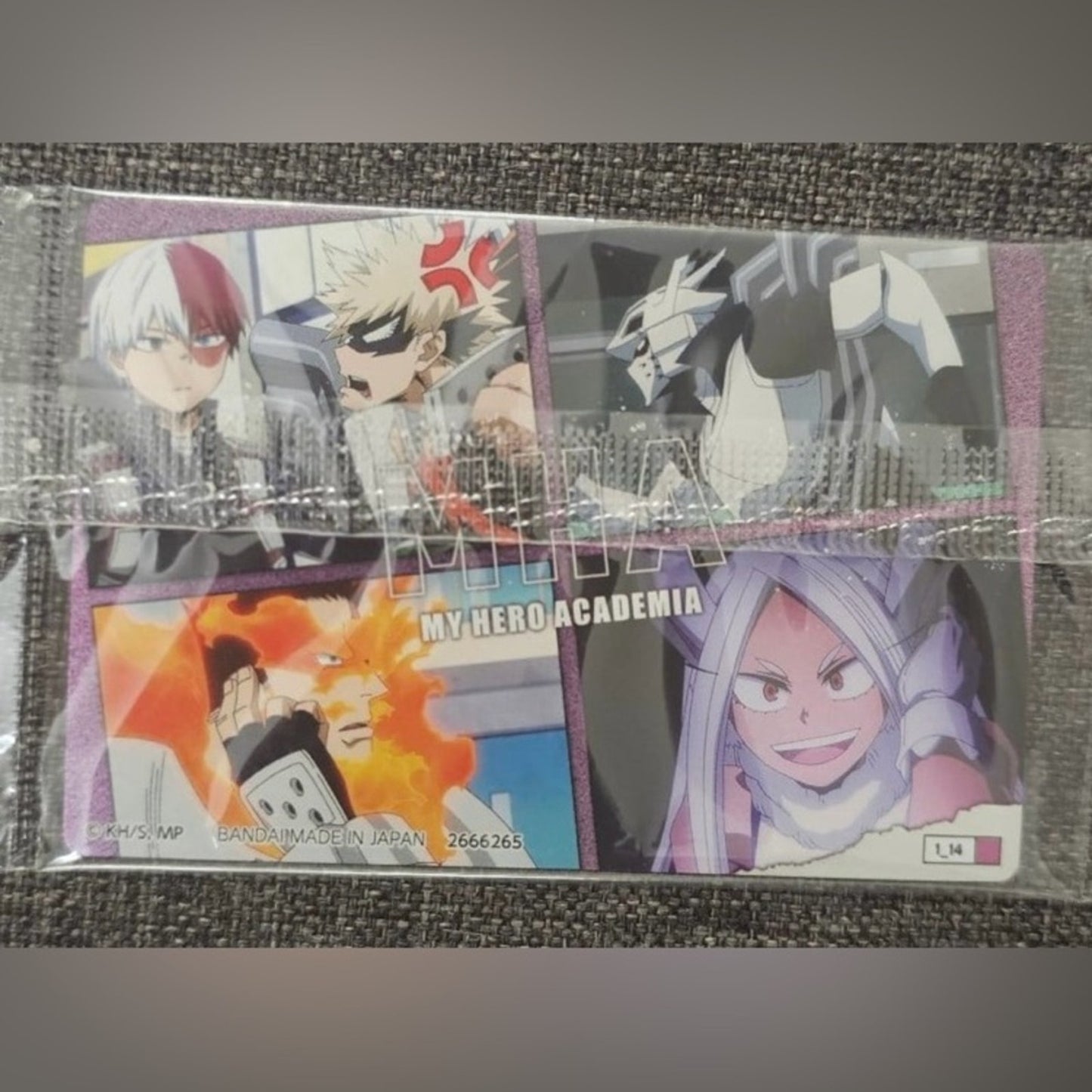 My Hero Academia Wafer Card