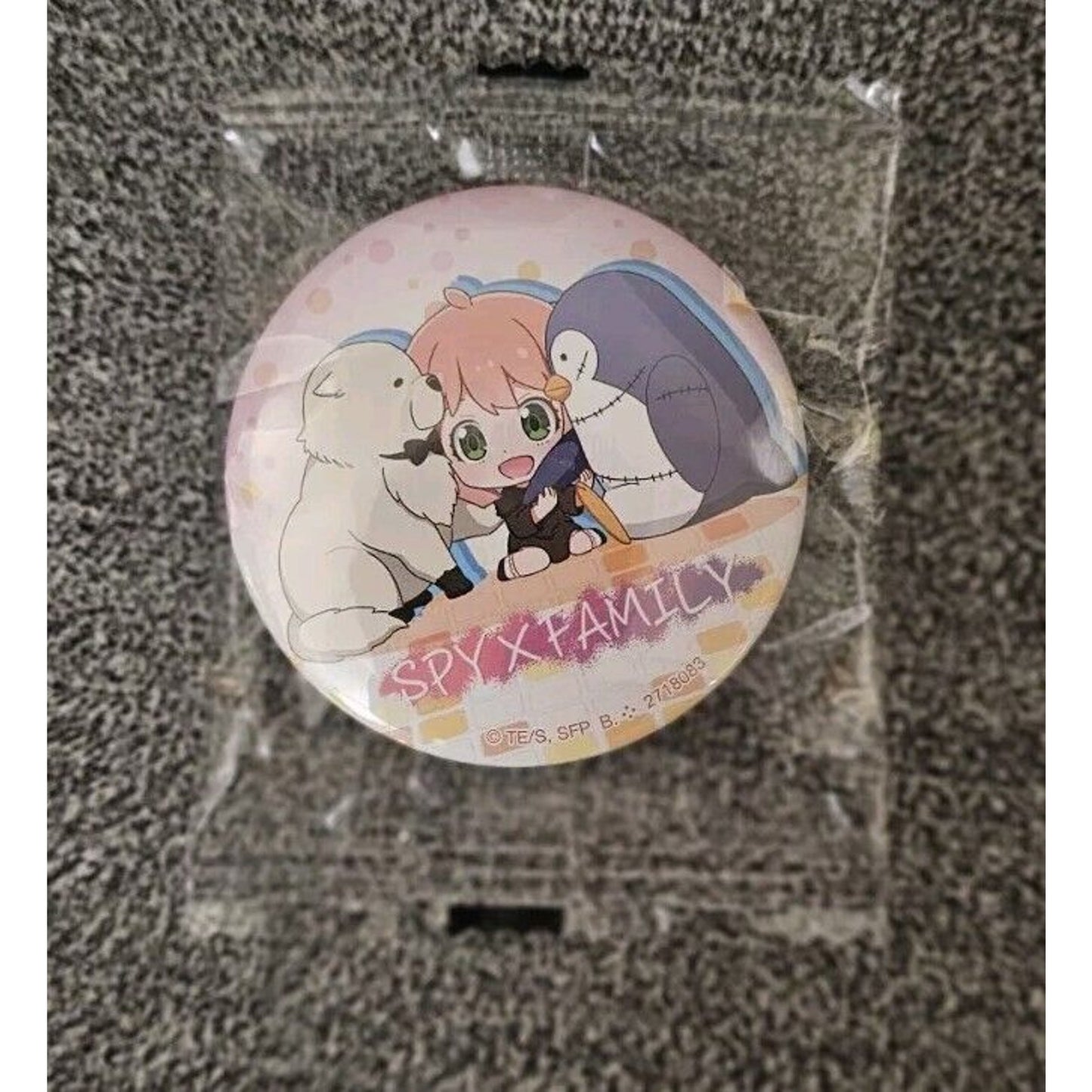 Spy X Family Anya Forger Bond Can Badge Pin Gashapon Can Badge Pin New