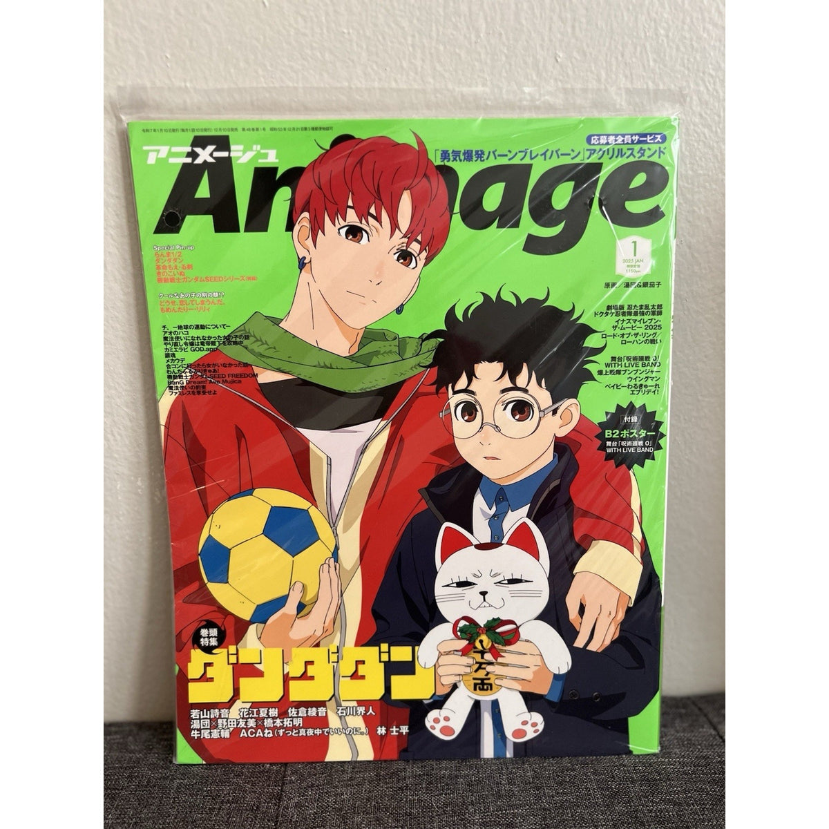 Animage Japanese Magazine Jan 2025 Issue [Japanese Edition]