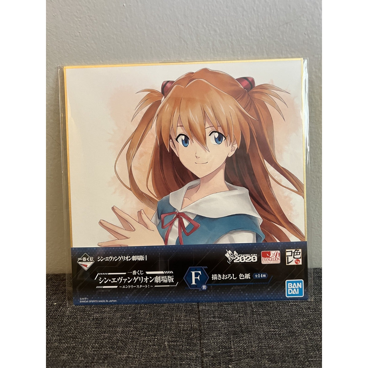 Neon Genesis Evangelion Movie Version Asuka Shikinami Langley Shikishi Board