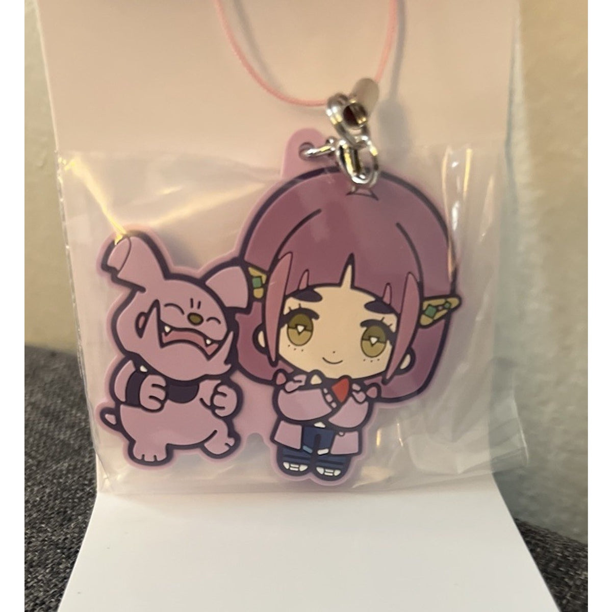 Pokémon Trainers Violet Zero’s Treasure Lacey And Granbull Rubber Charm