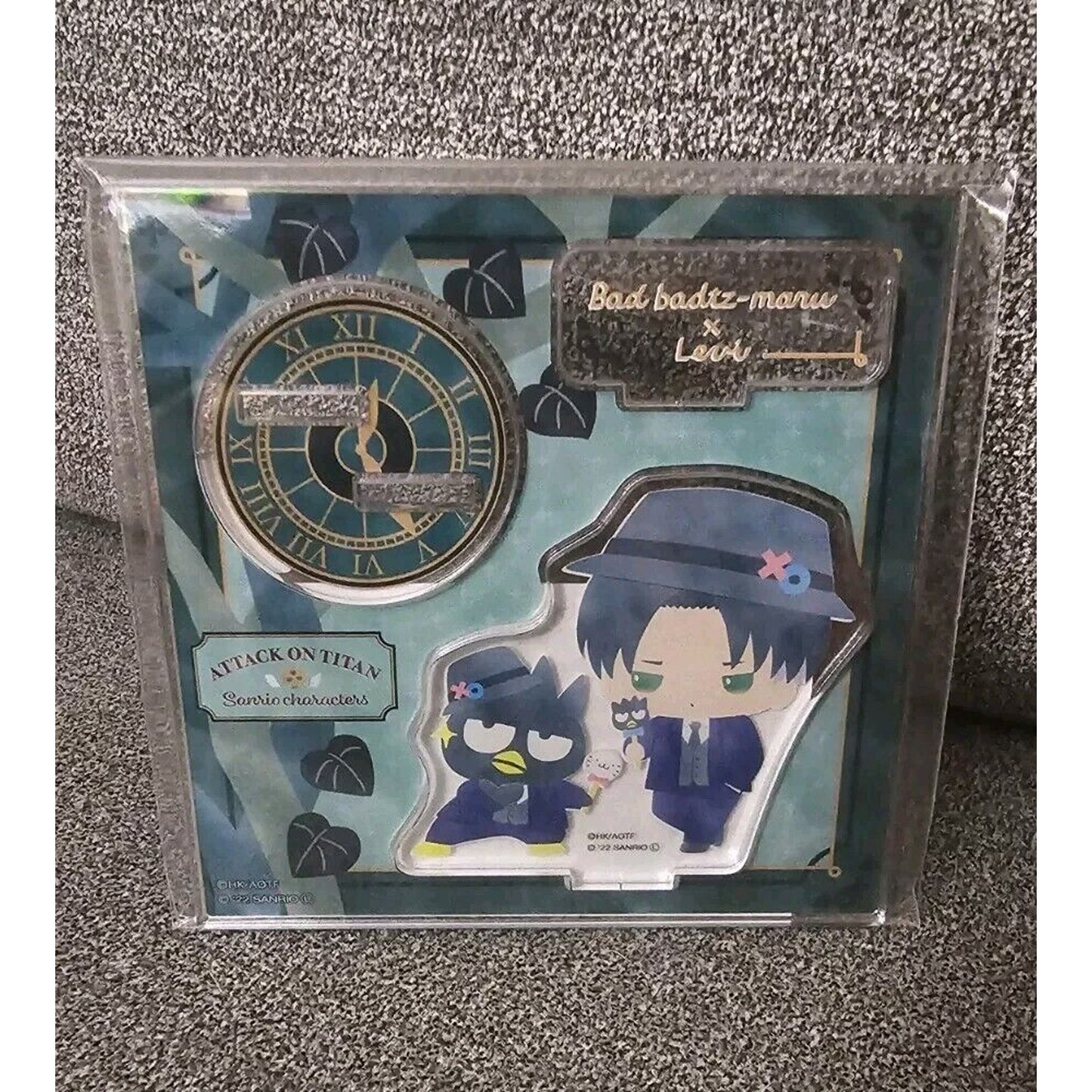 Attack On Titan X Sanrio Collab Levi Ackerman Bad Batz-Maru Acrylic Stand Anime