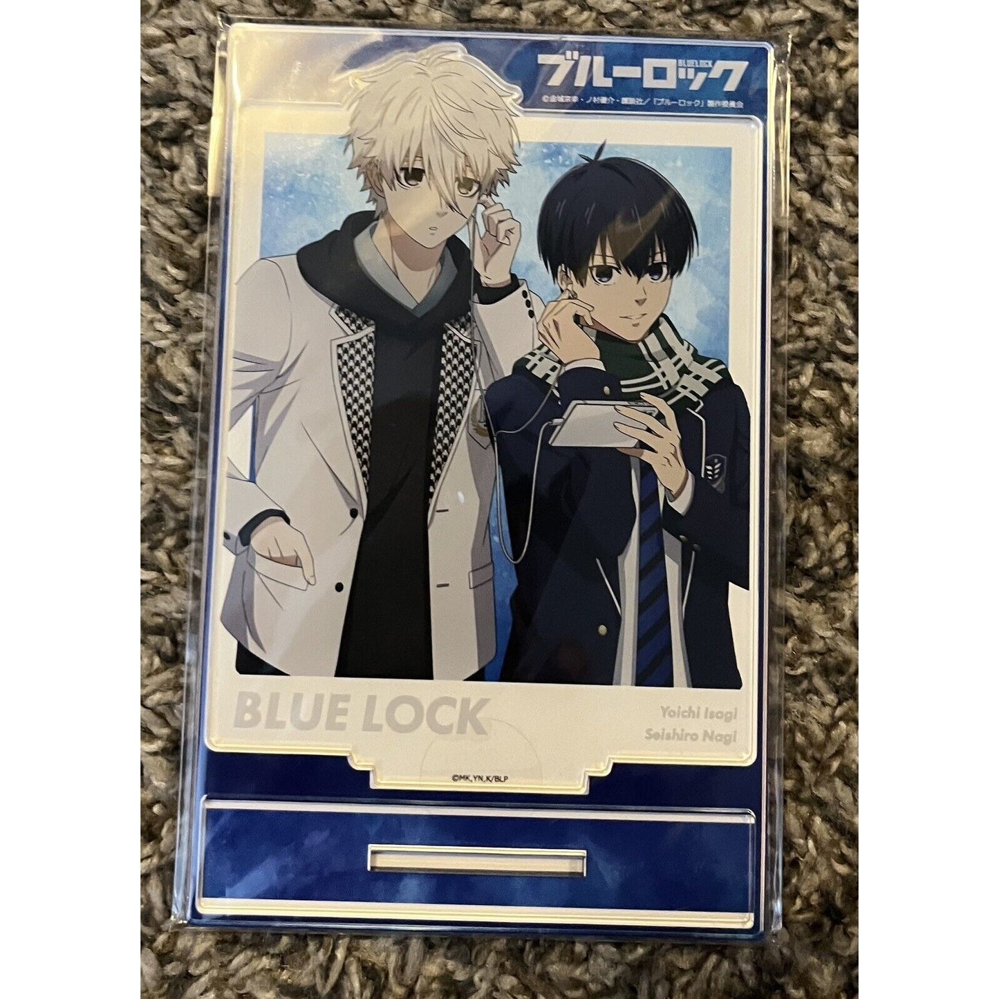 Blue Lock Yoichi Isagi Seishiro Nagi Azumaker Acrylic Stand Brand New US Seller