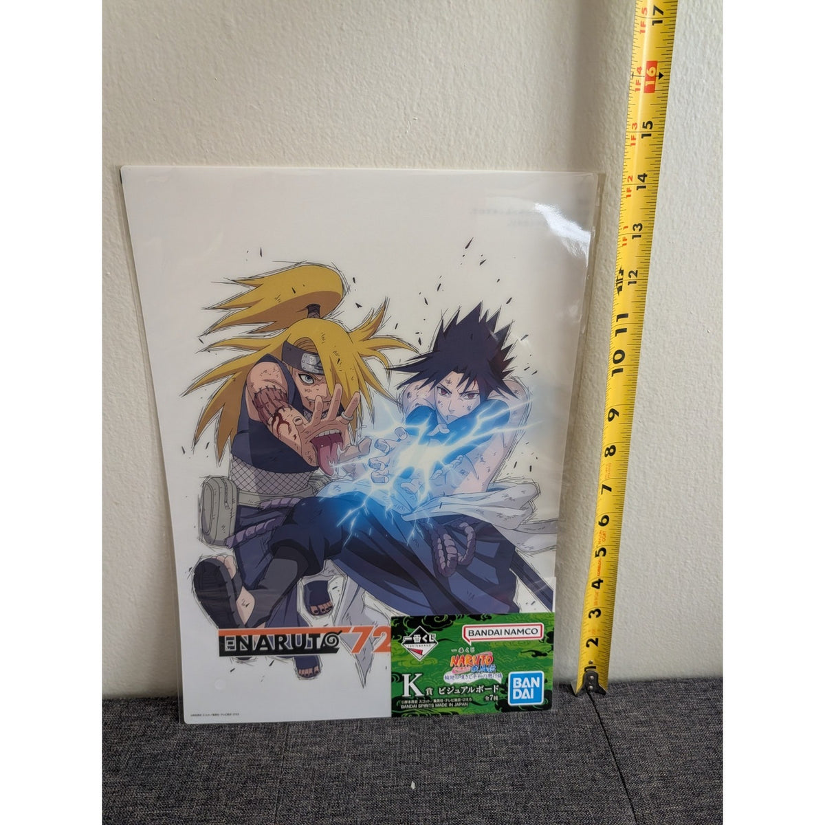 Naruto: Shippuden Deidara Sasuke Uchiha Visual Board Ichiban Kuji k