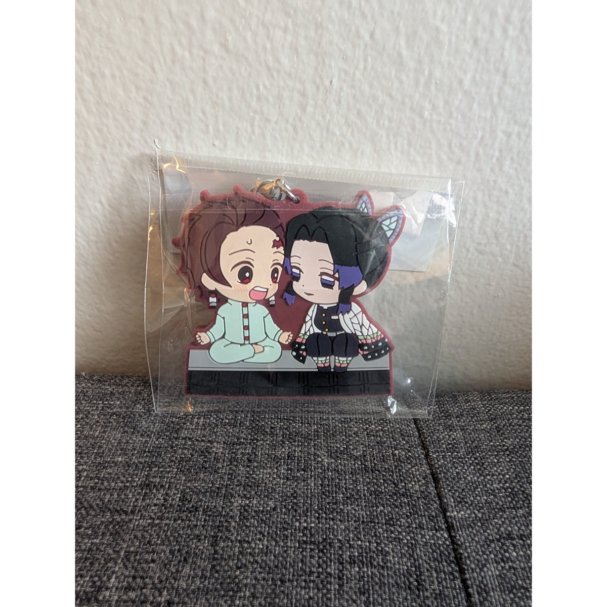 Demon Slayer Vol 8 Tanjiro Shinobu Rubber Charm