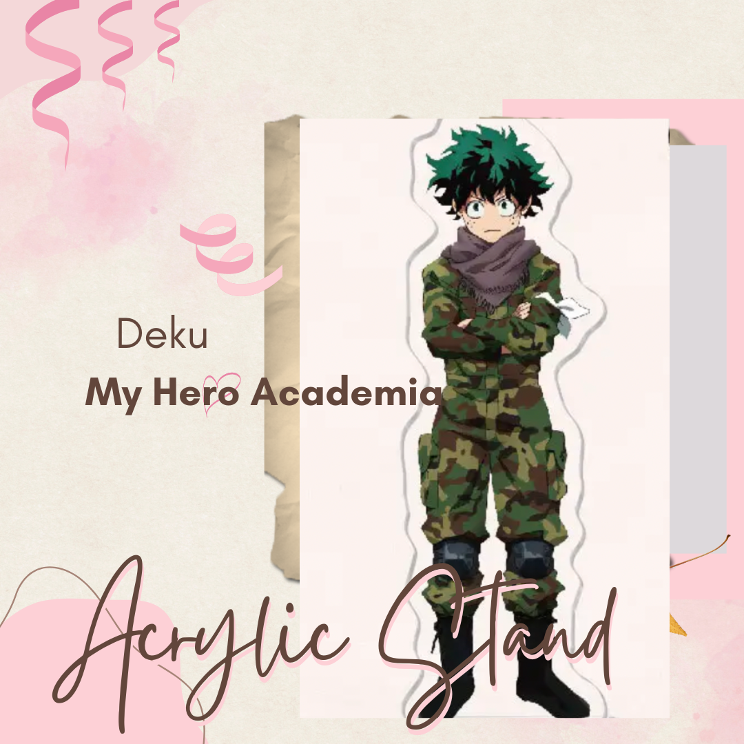 My Hero Academia Deku Anime Acrylic Stand Figure