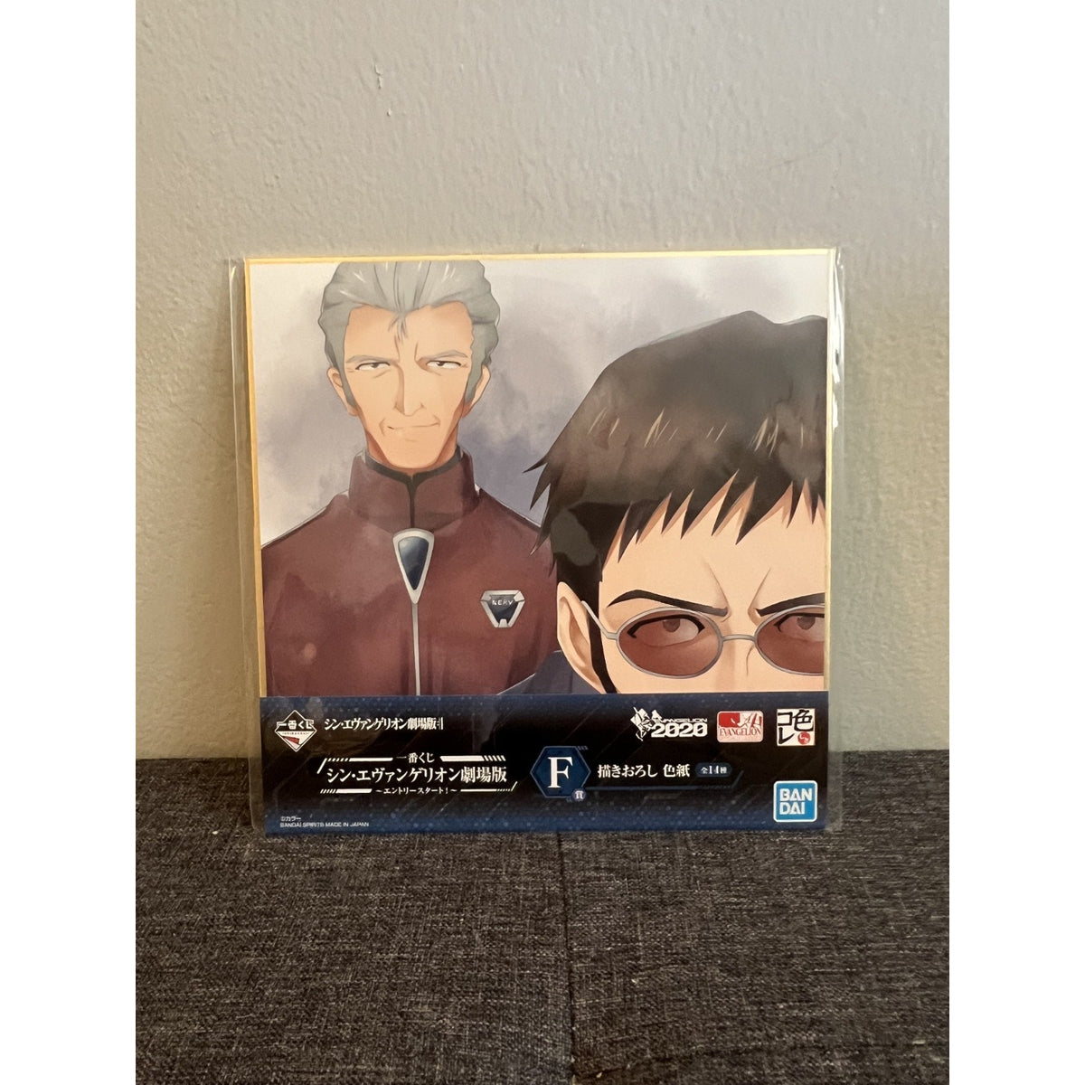 Neon Genesis Evangelion Movie Version Shikishi Visual Art Board