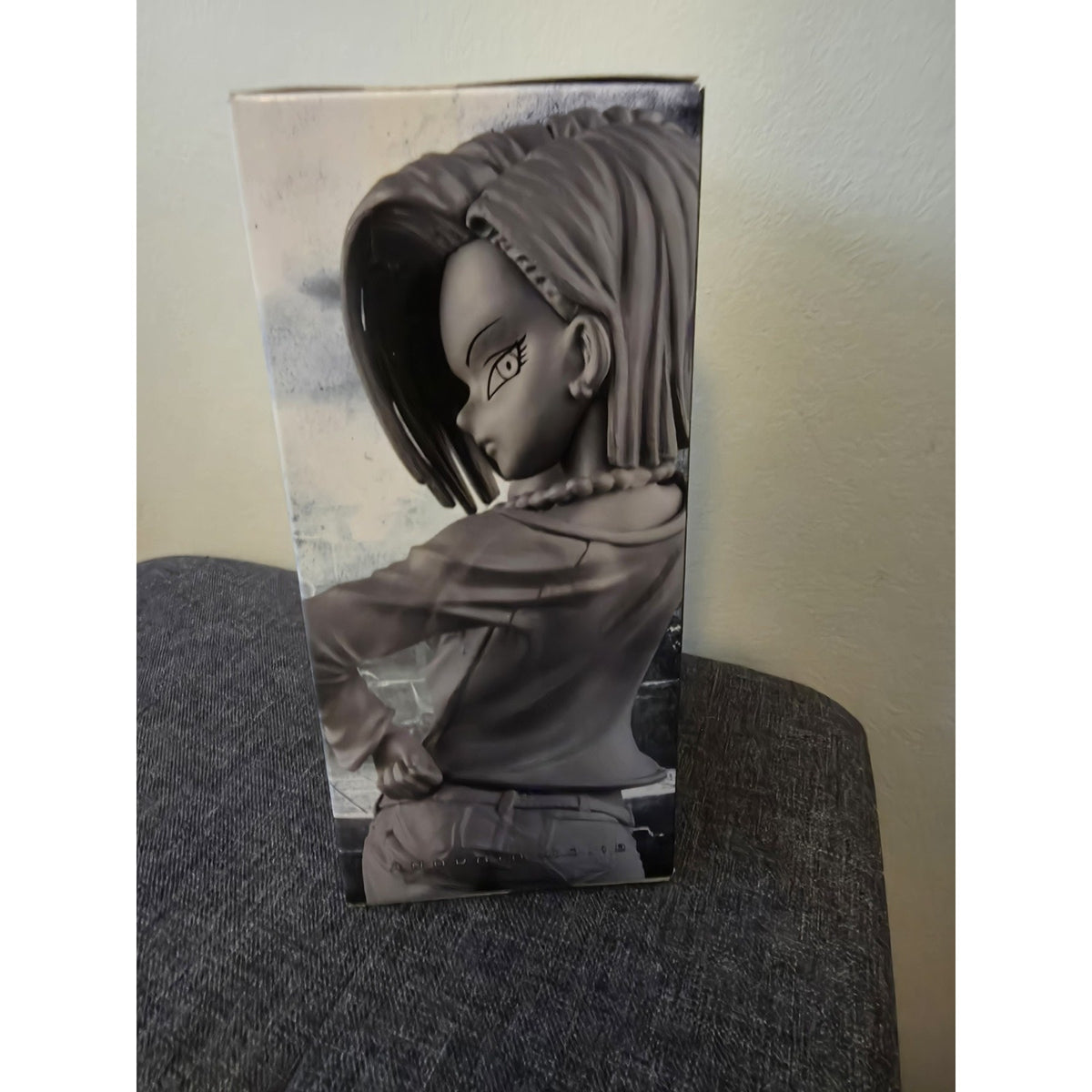 Dragonball Z Android 18 Sculture Budokai 6 Part 1 Monotone Version