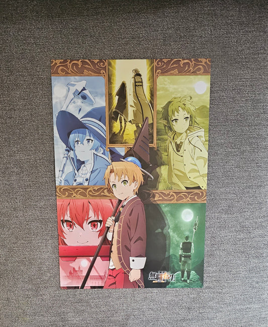 Mushoku Tensei Anime 8 Piece Poster Set