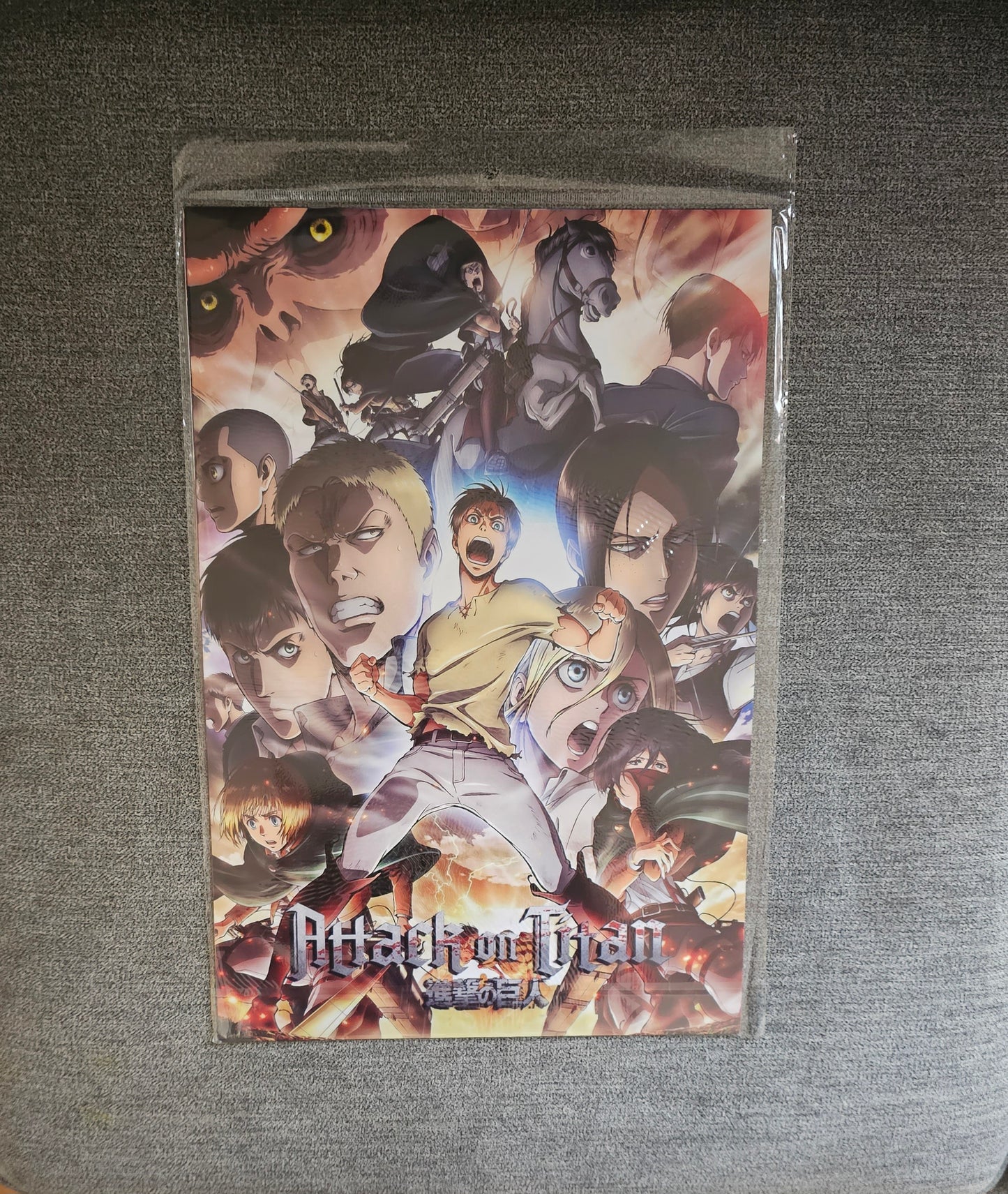 Attack On Titan Anime 8 Piece Poster Set