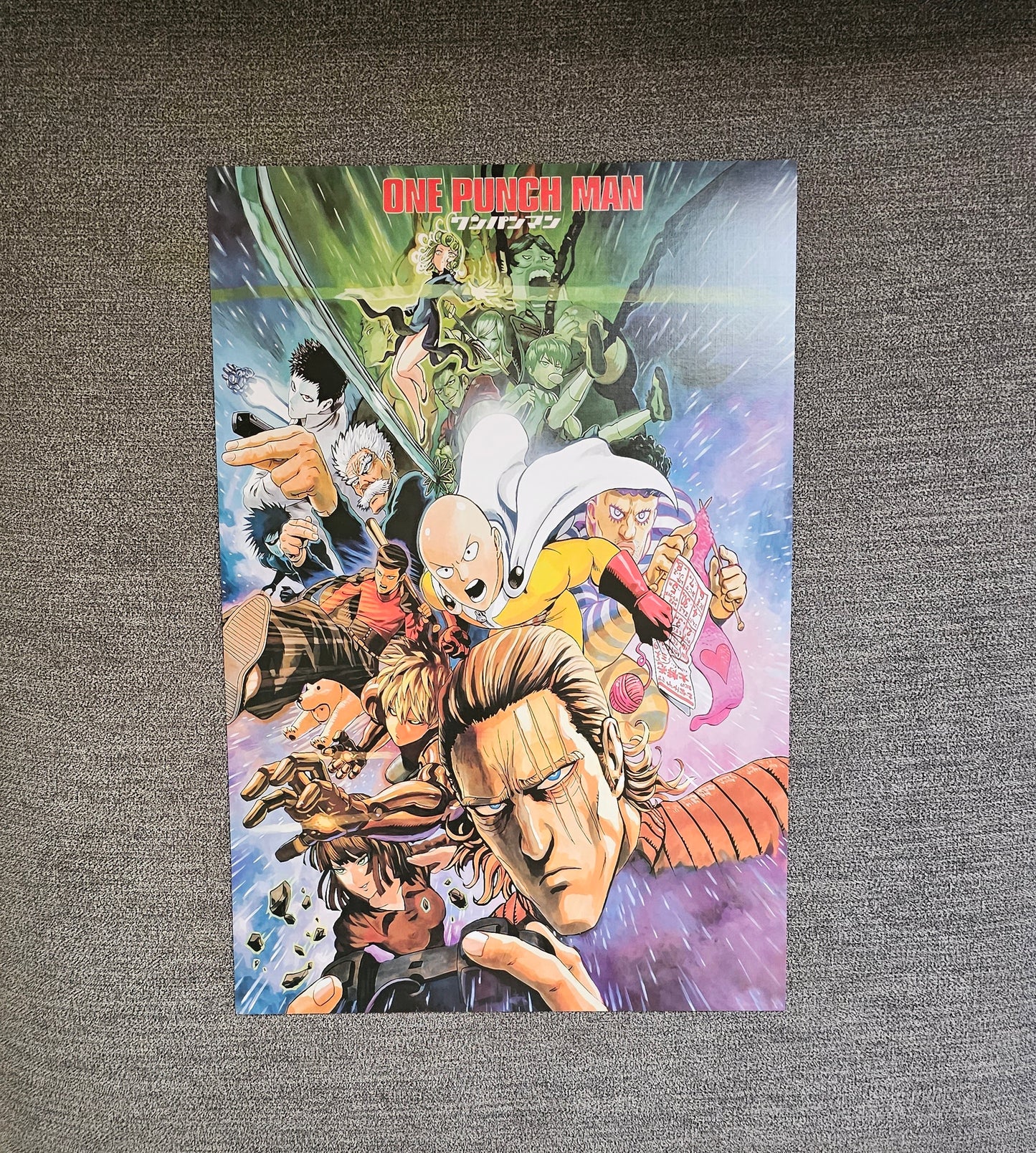 One Punch Man Anime 8 Piece Posters Set