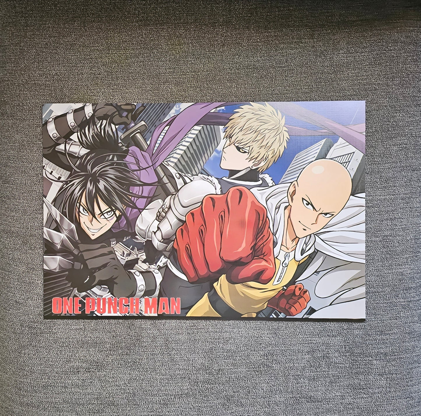 One Punch Man Anime 8 Piece Posters Set