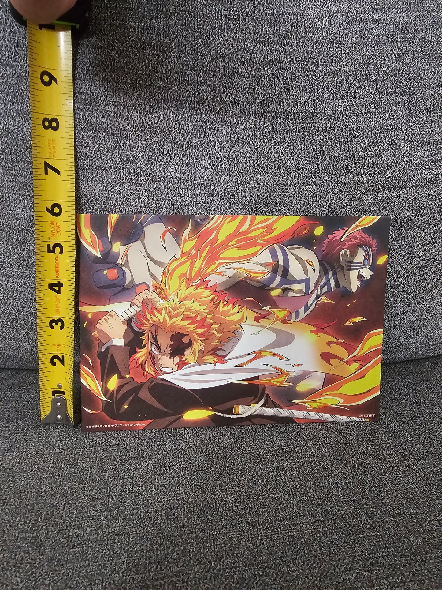 Demon Slayer Rengoku Akaza Battle Scene Visual Board UfoTable