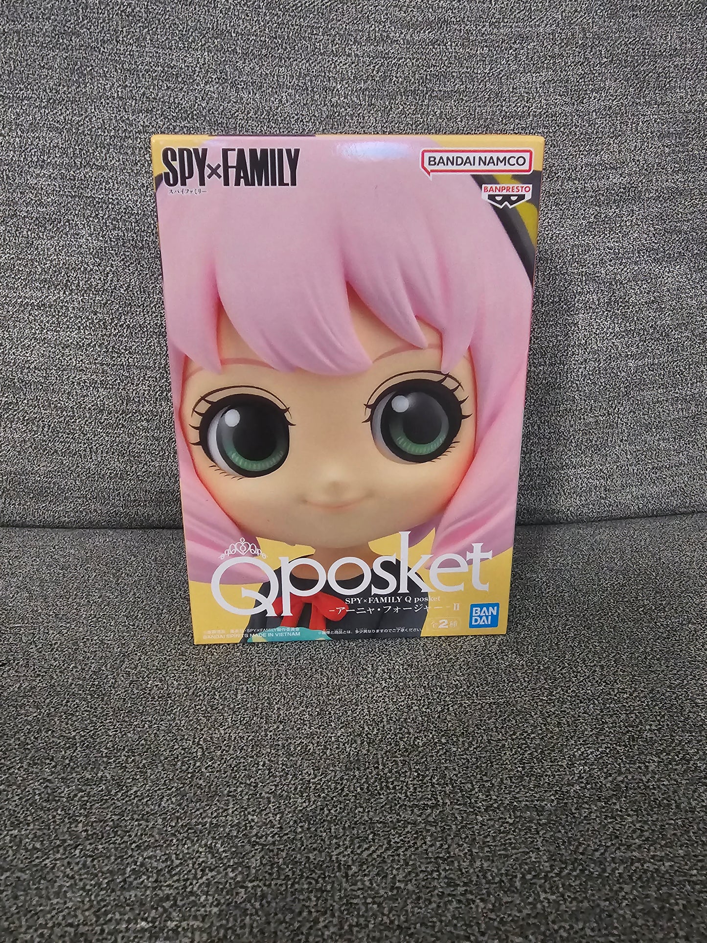 Spy X Family Anya Forger Q Posket Ver B Banpresto Anime Figure