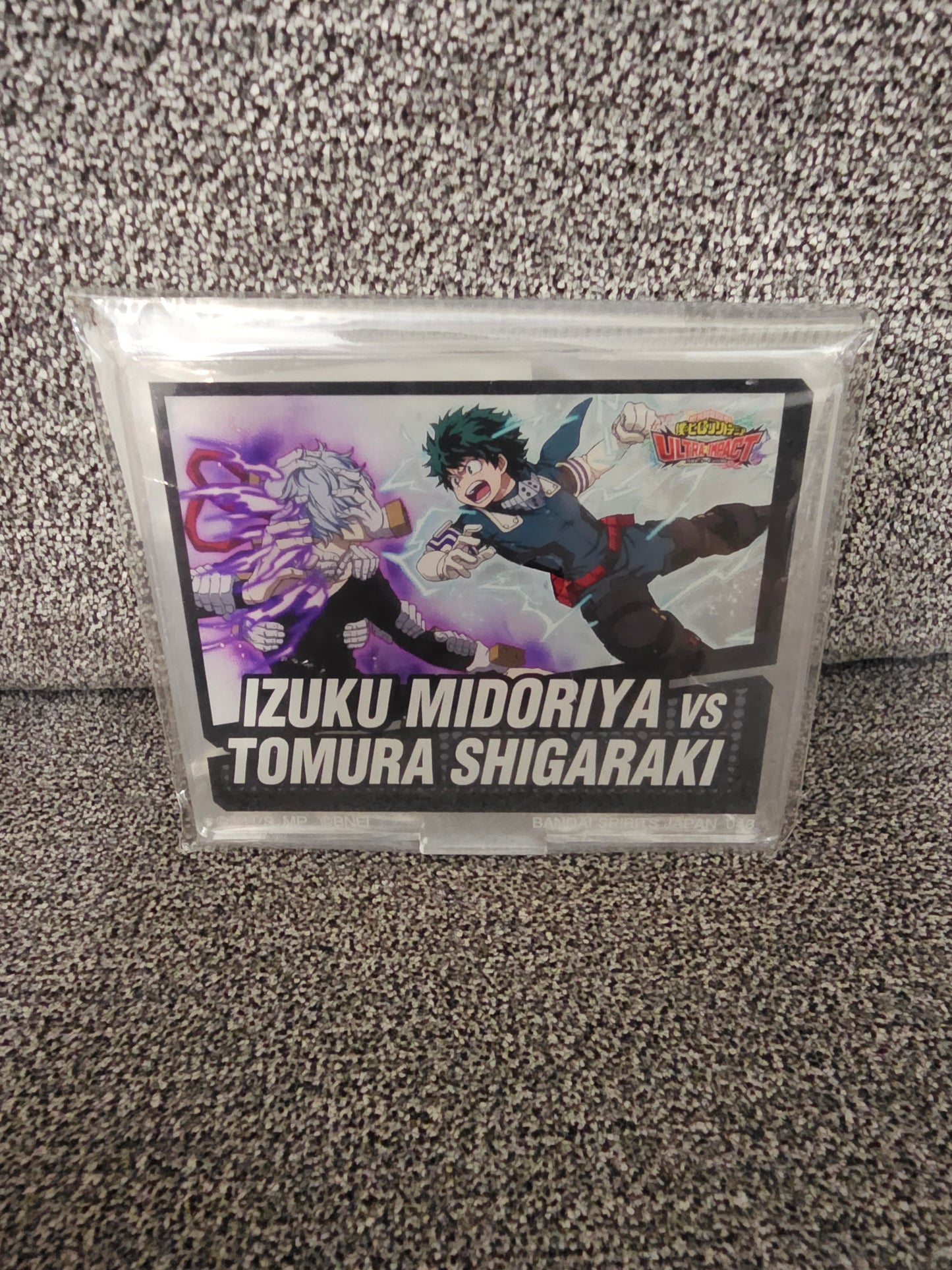 My Hero Academia Ultra Impact Deku & Tomura Bandai Acrylic Stand