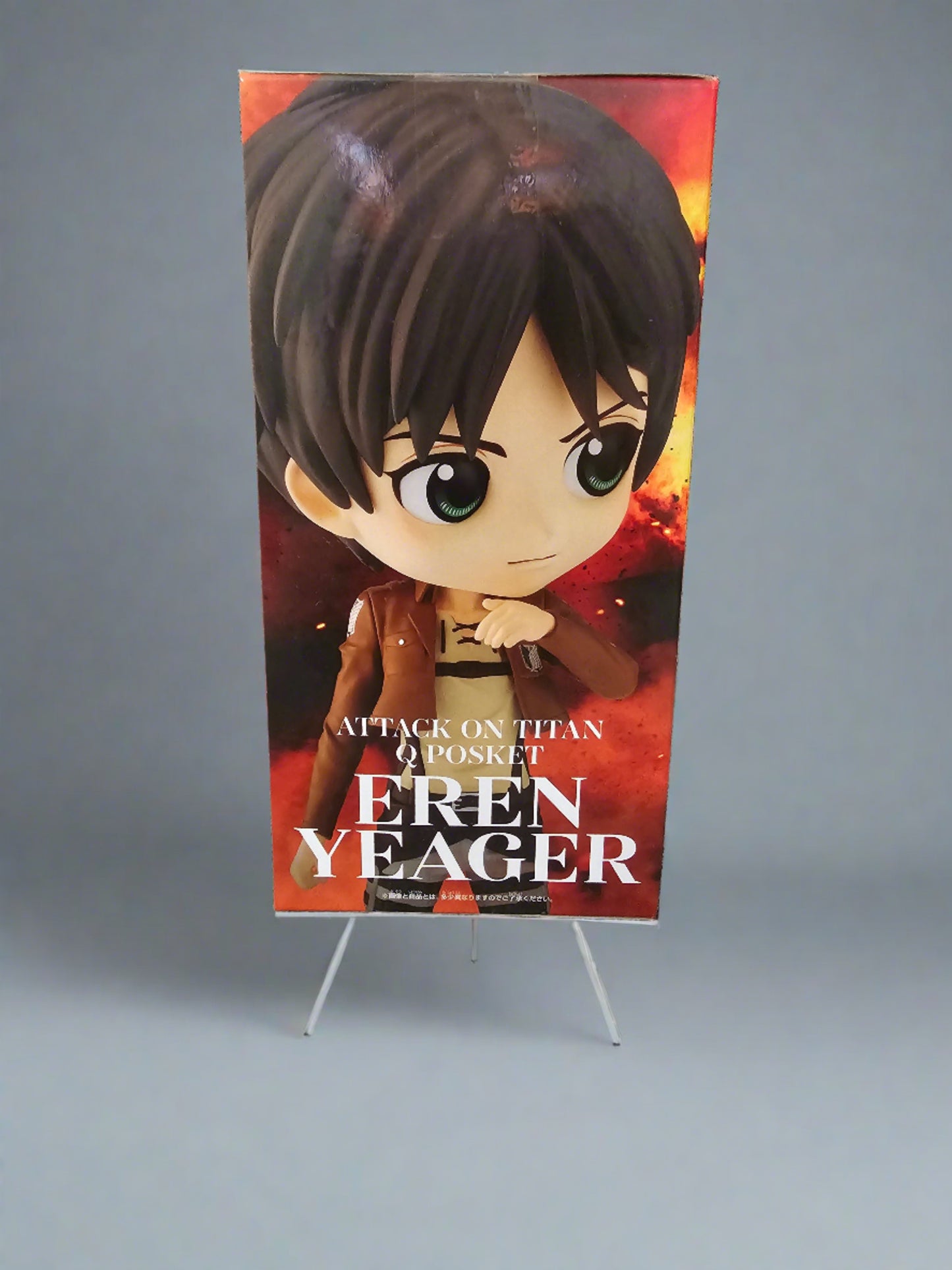 Attack On Titan Eren Yeager Ver A Q Posket Banpresto Figure