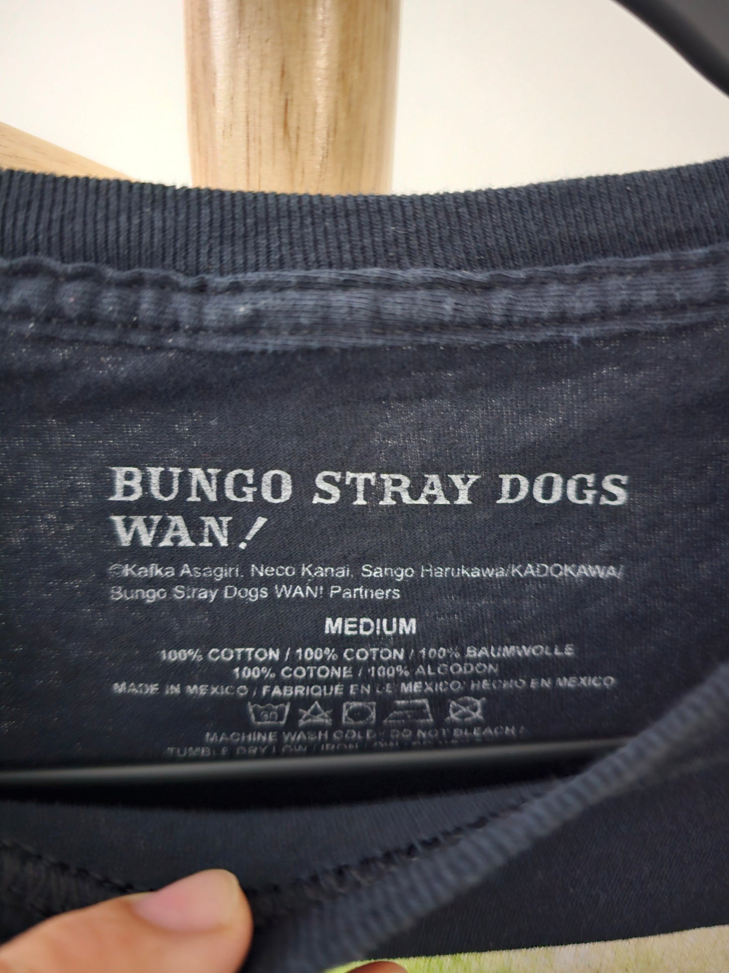 Bungo Stray Dogs Womens M T-Shirt Used