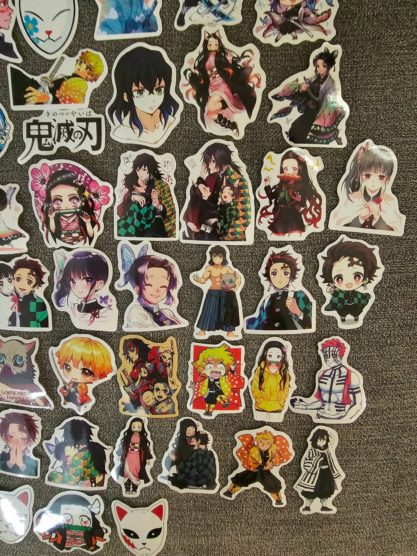 Demon Slayer Anime 50 Piece Sticker Set