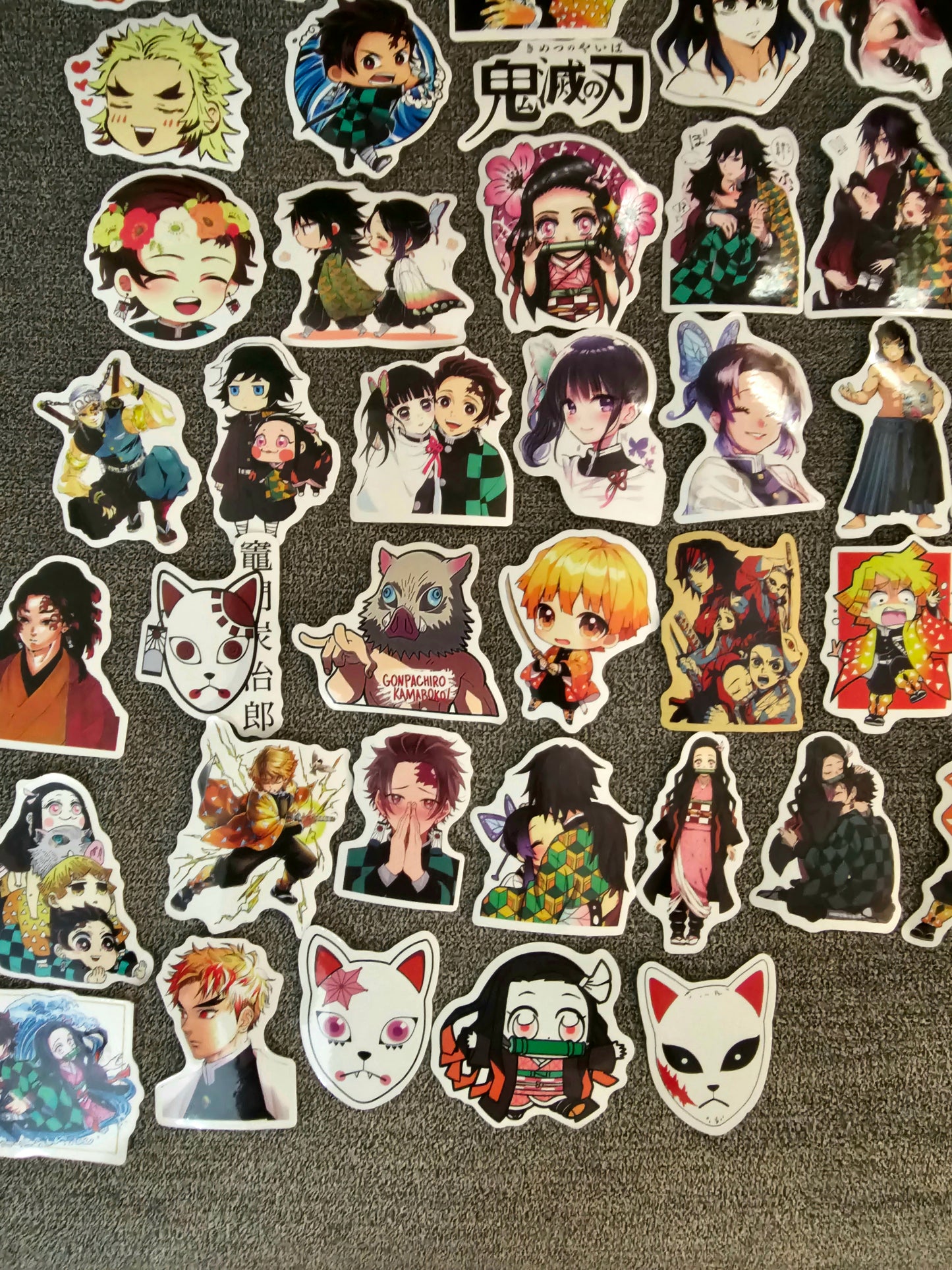 Demon Slayer Anime 50 Piece Sticker Set