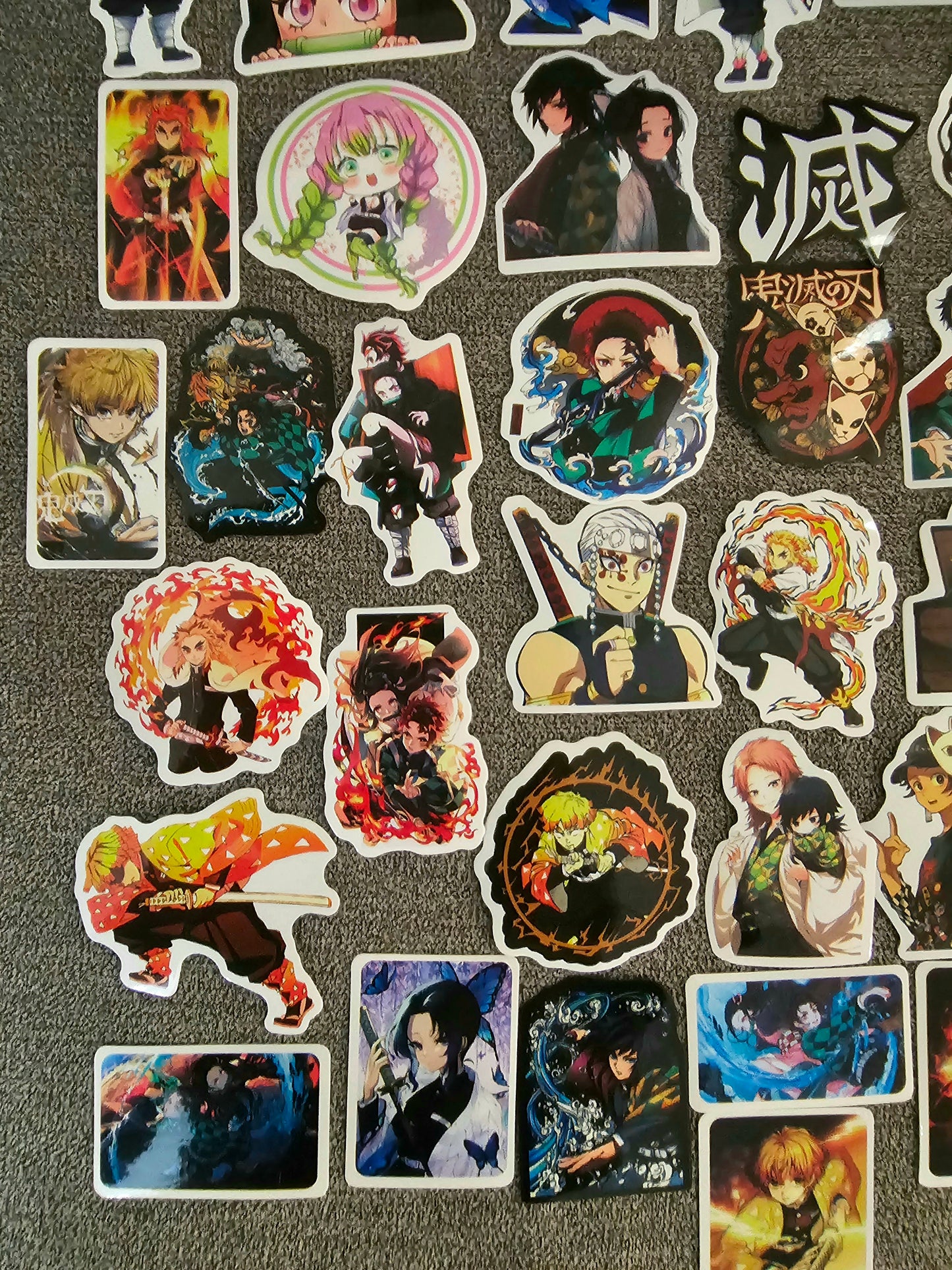 Demon Slayer Anime 50 Piece Sticker Set