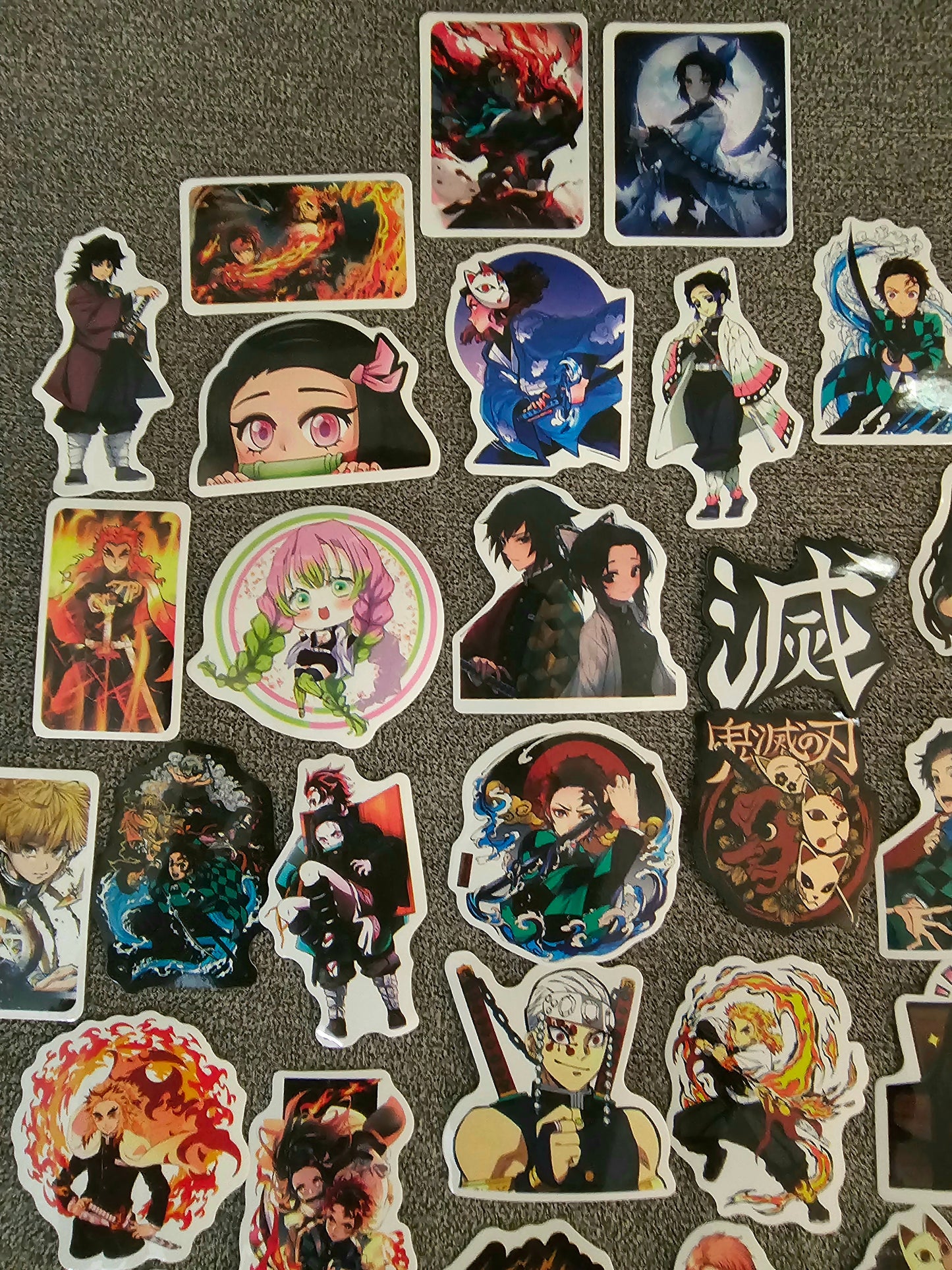 Demon Slayer Anime 50 Piece Sticker Set